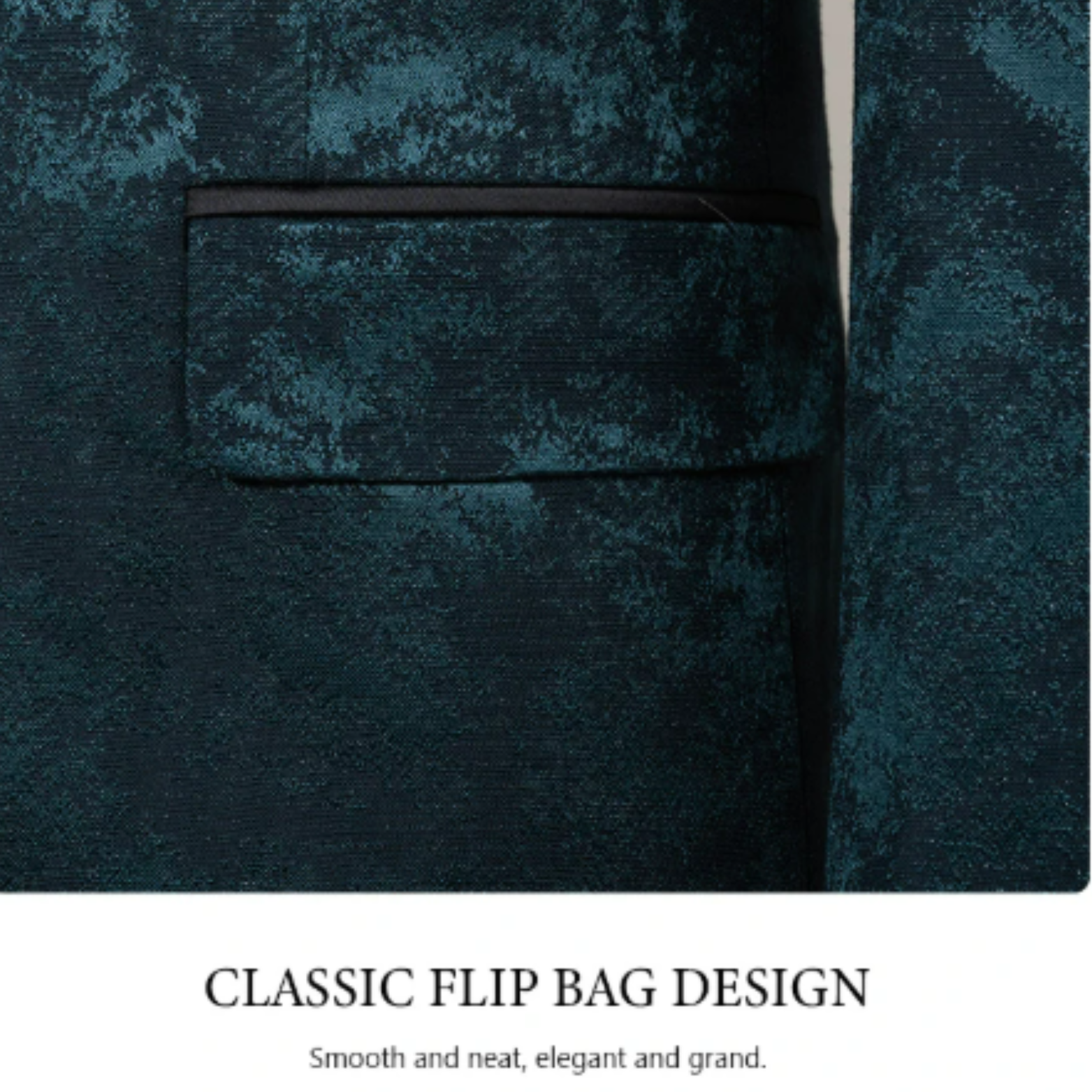 Elite Jacquard Double-Breasted Suit