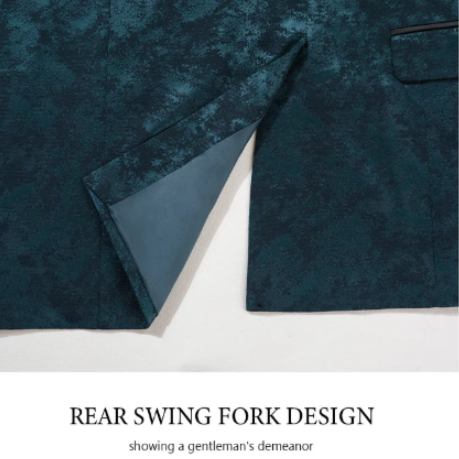 Elite Jacquard Double-Breasted Suit