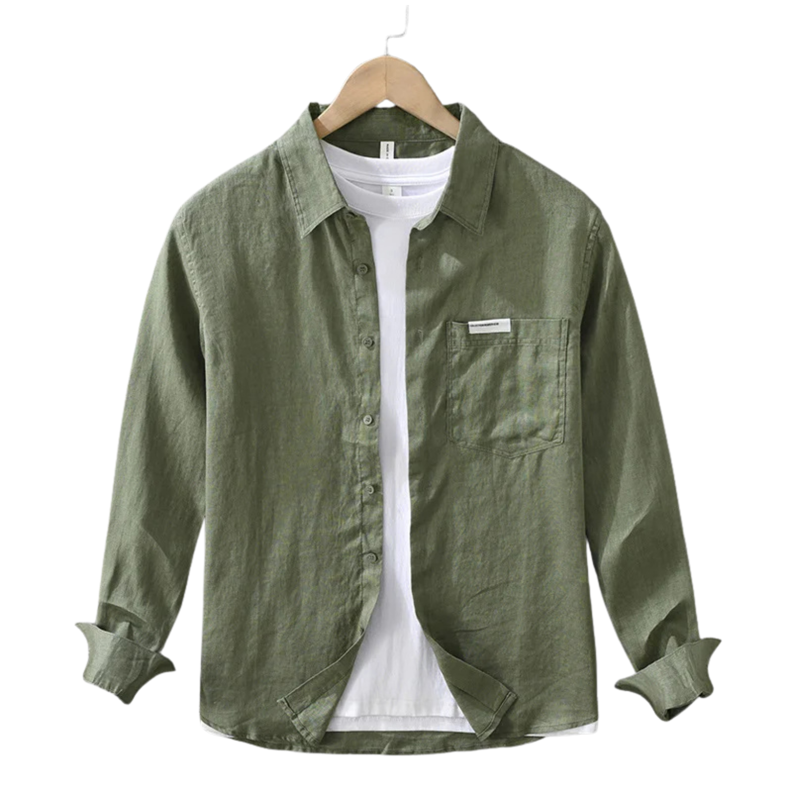 Linen White Casual Shirt