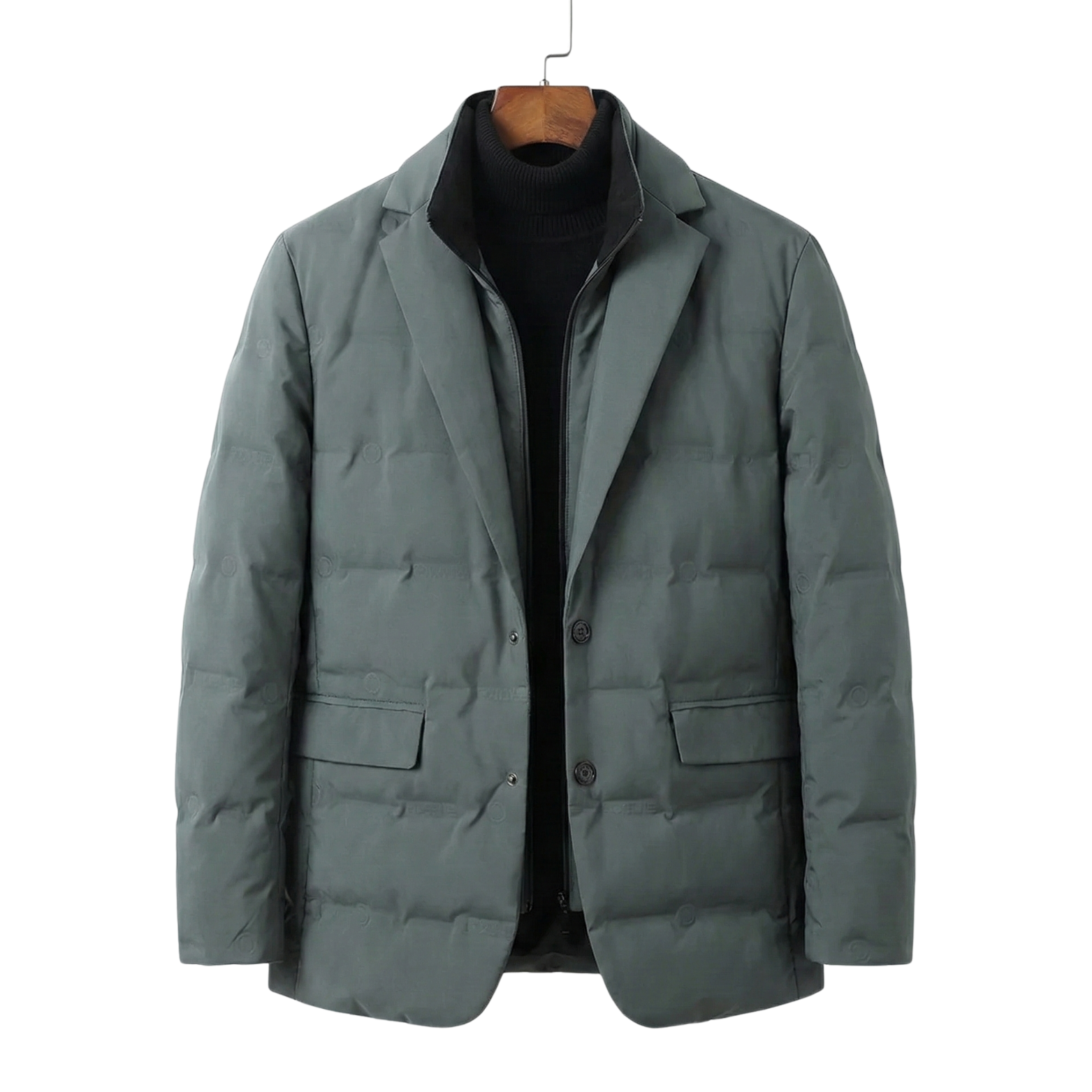 Detachable Collar Winter Blazer