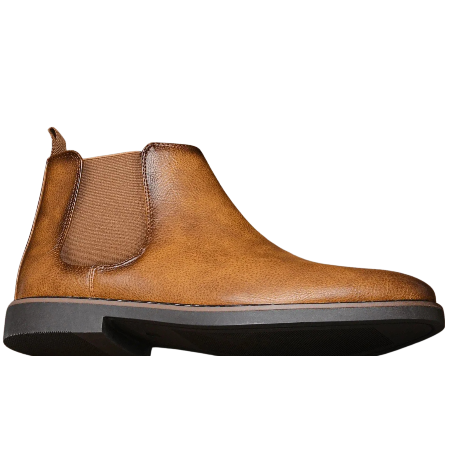 Retro Leather Chelsea Boots
