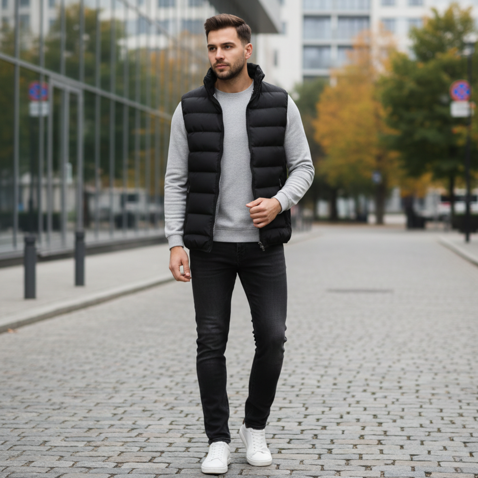 Men’s Warm Winter Vest Casual Street Style – The Crew