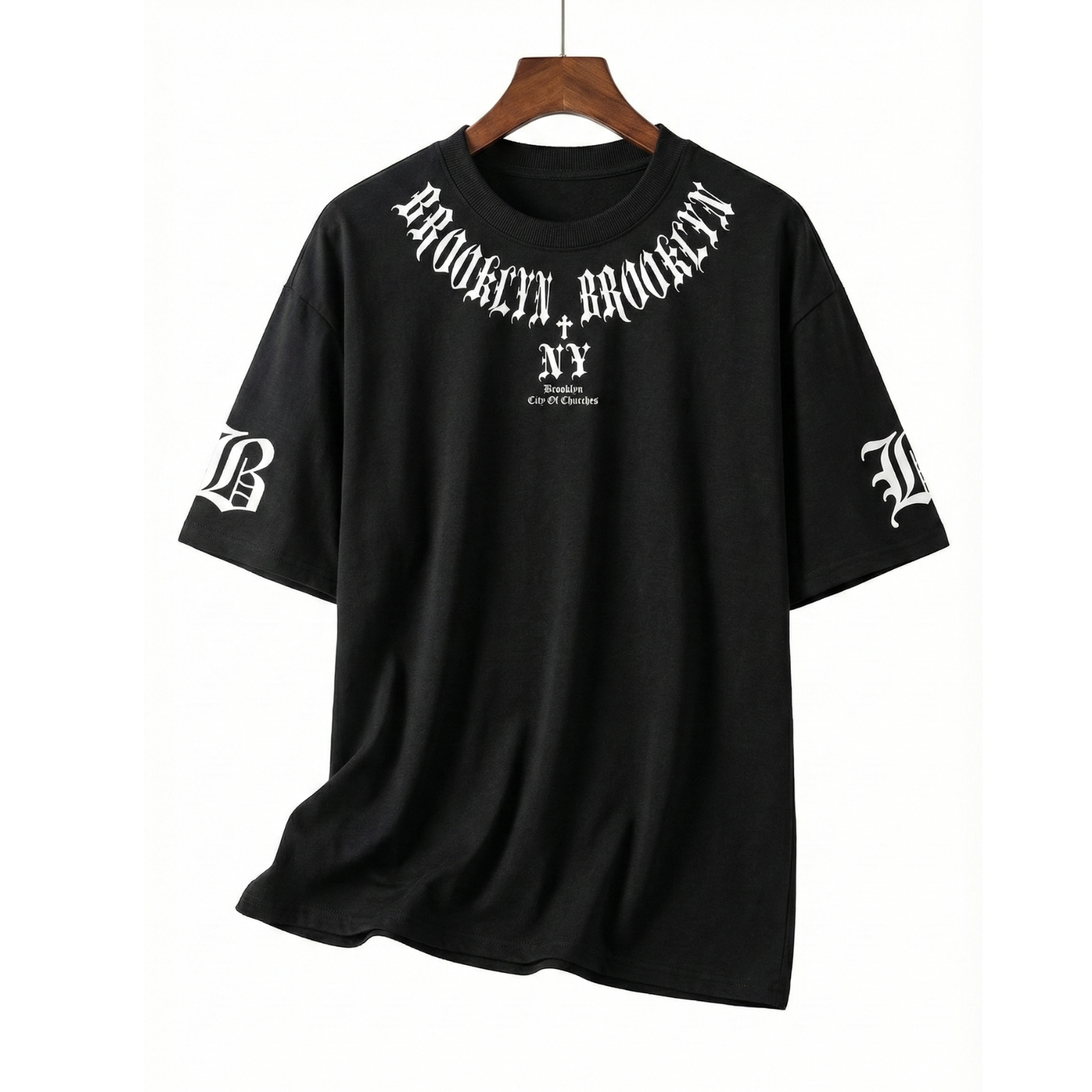 3D Letter Graphic Tee