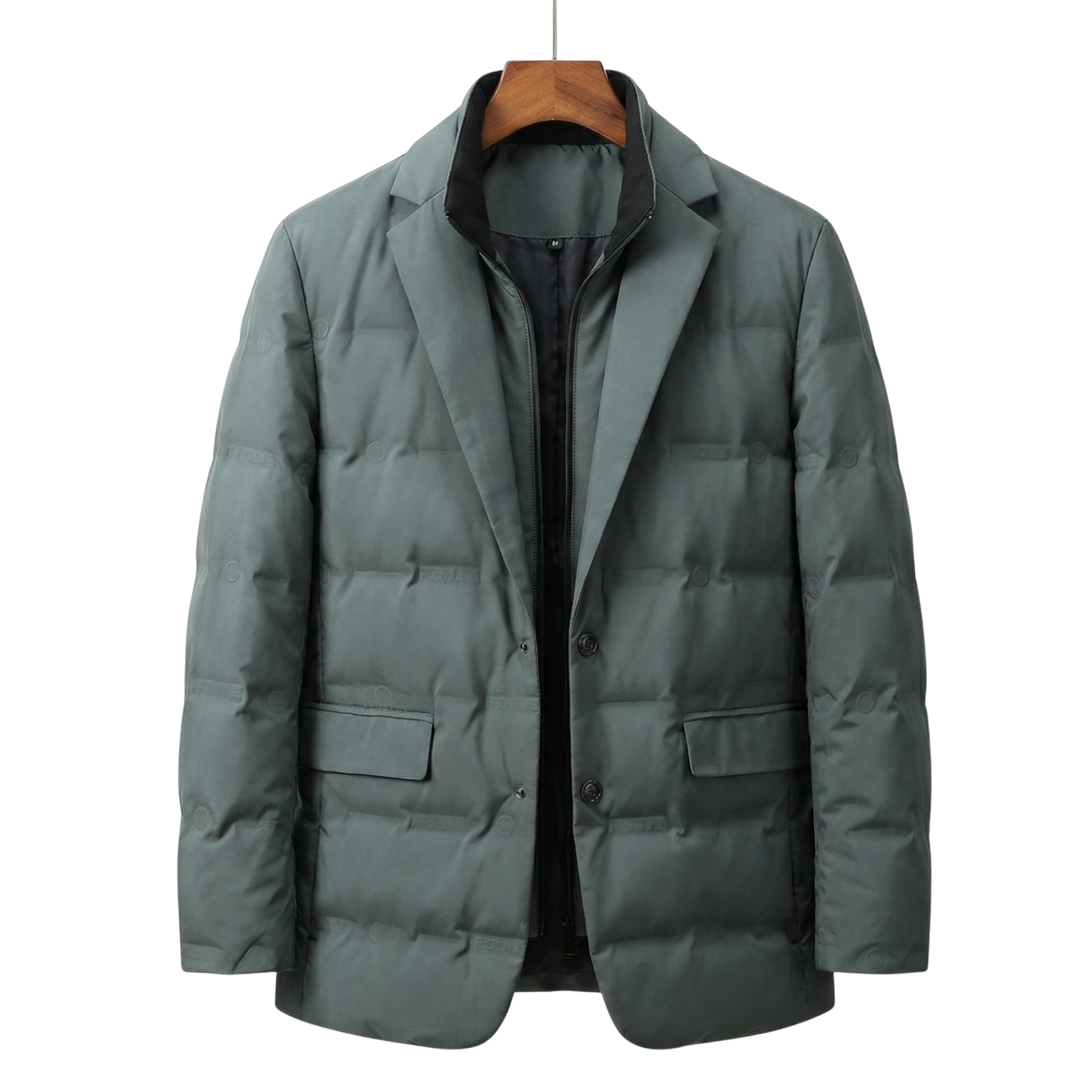 Detachable Collar Winter Blazer