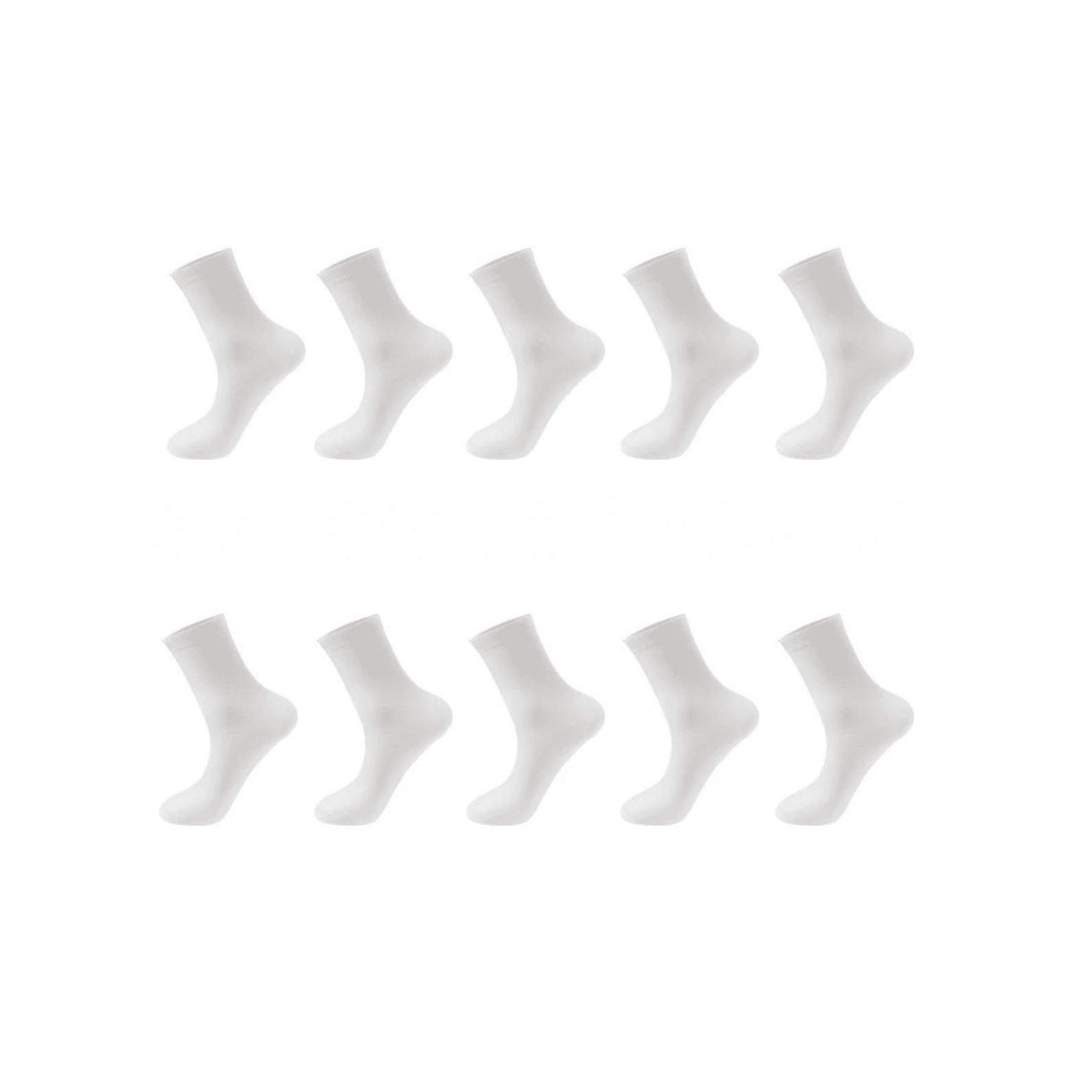 Men’s Cotton Business Socks 10 Pack – Breathable - The Crew