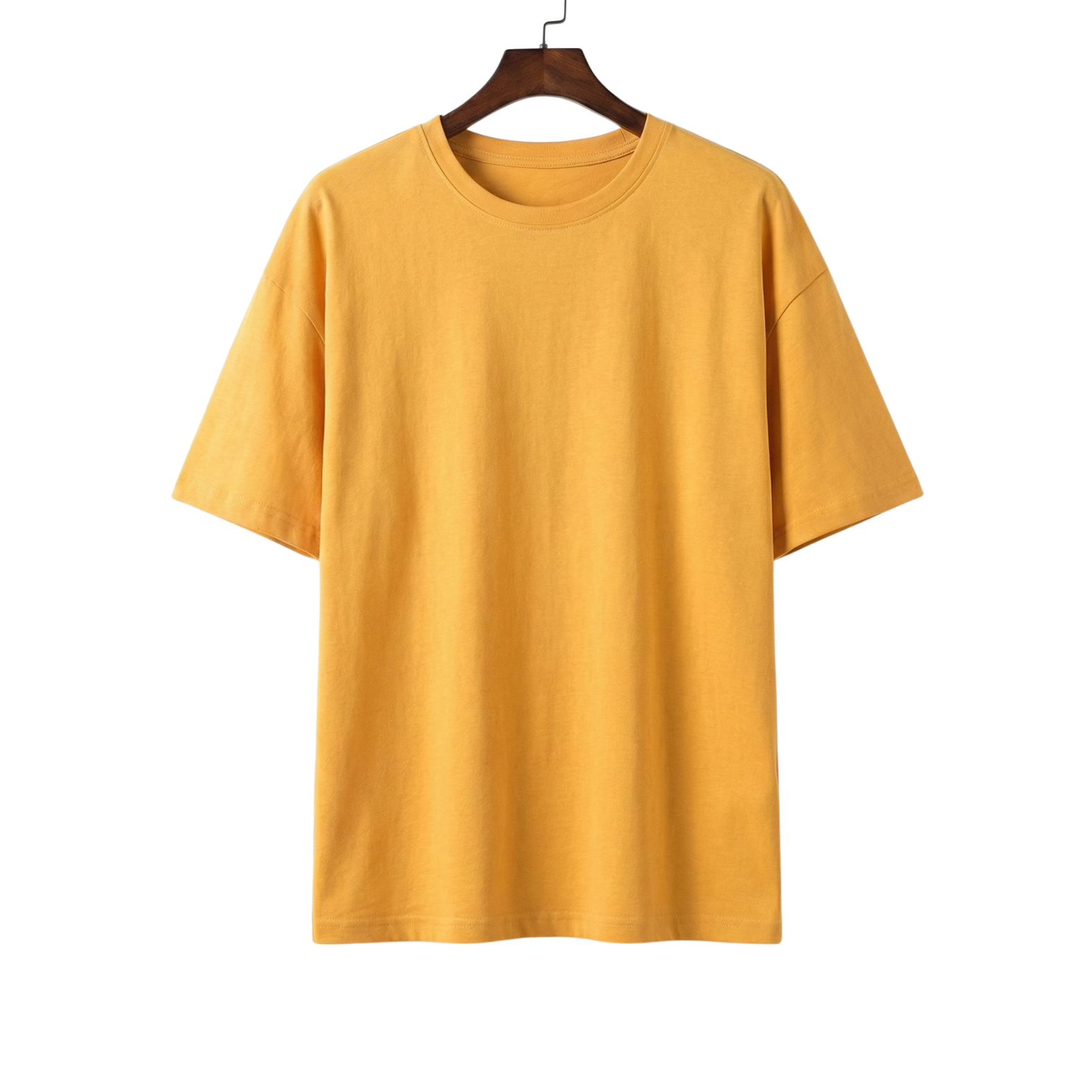 Men’s Oversized Mustard Hip Hop T-Shirt – The Crew