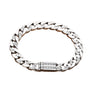 Unisex Vintage Fortune S925 Silver Cuban Bracelet