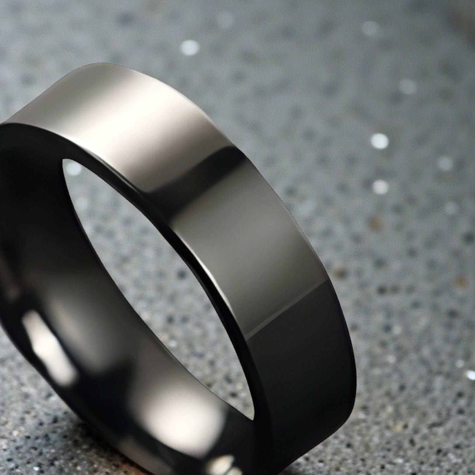 Men’s Stainless Steel Wedding Ring - The Crew