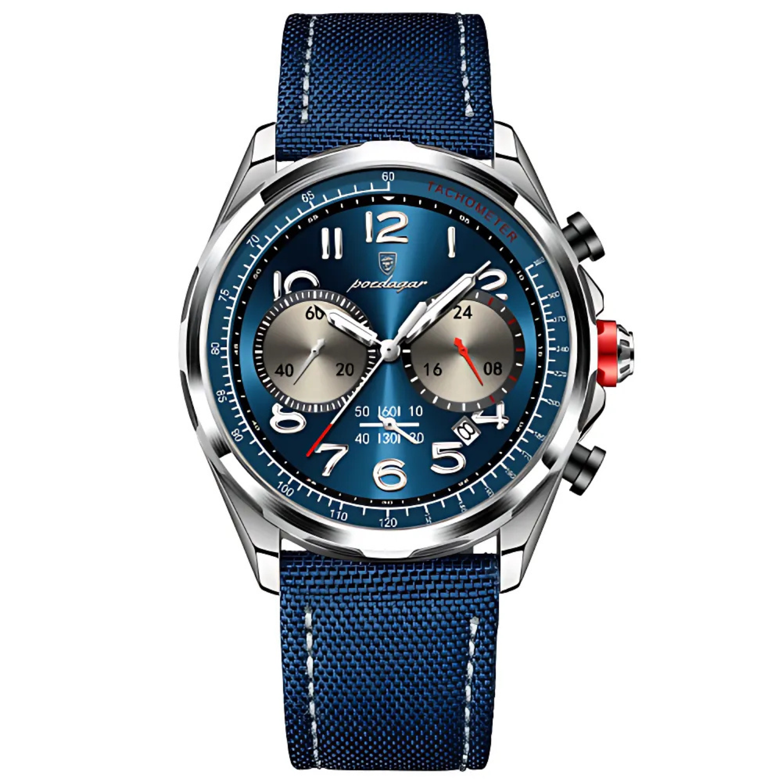 Chrono Leather Watch