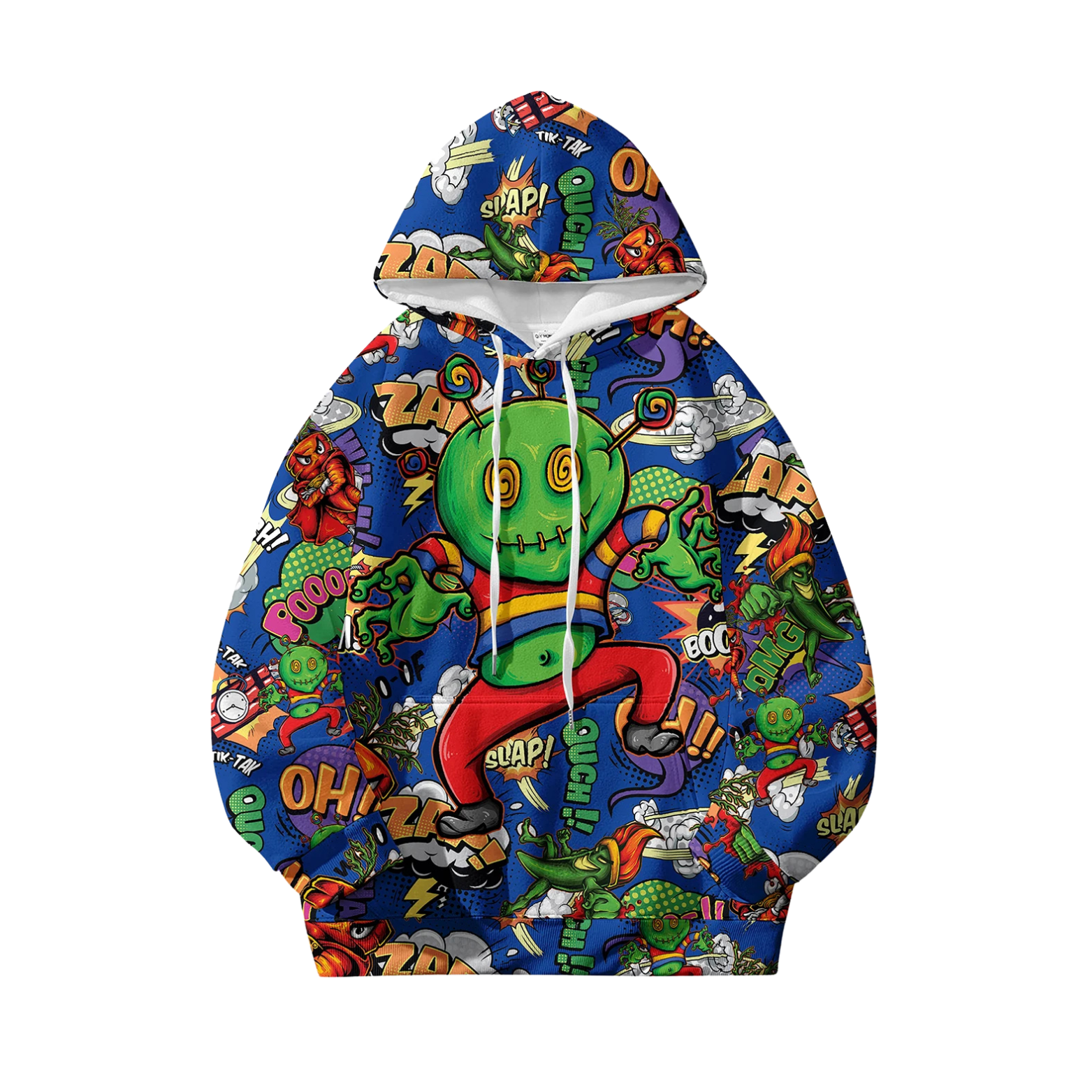 3D Cartoon Oversize Hoodie