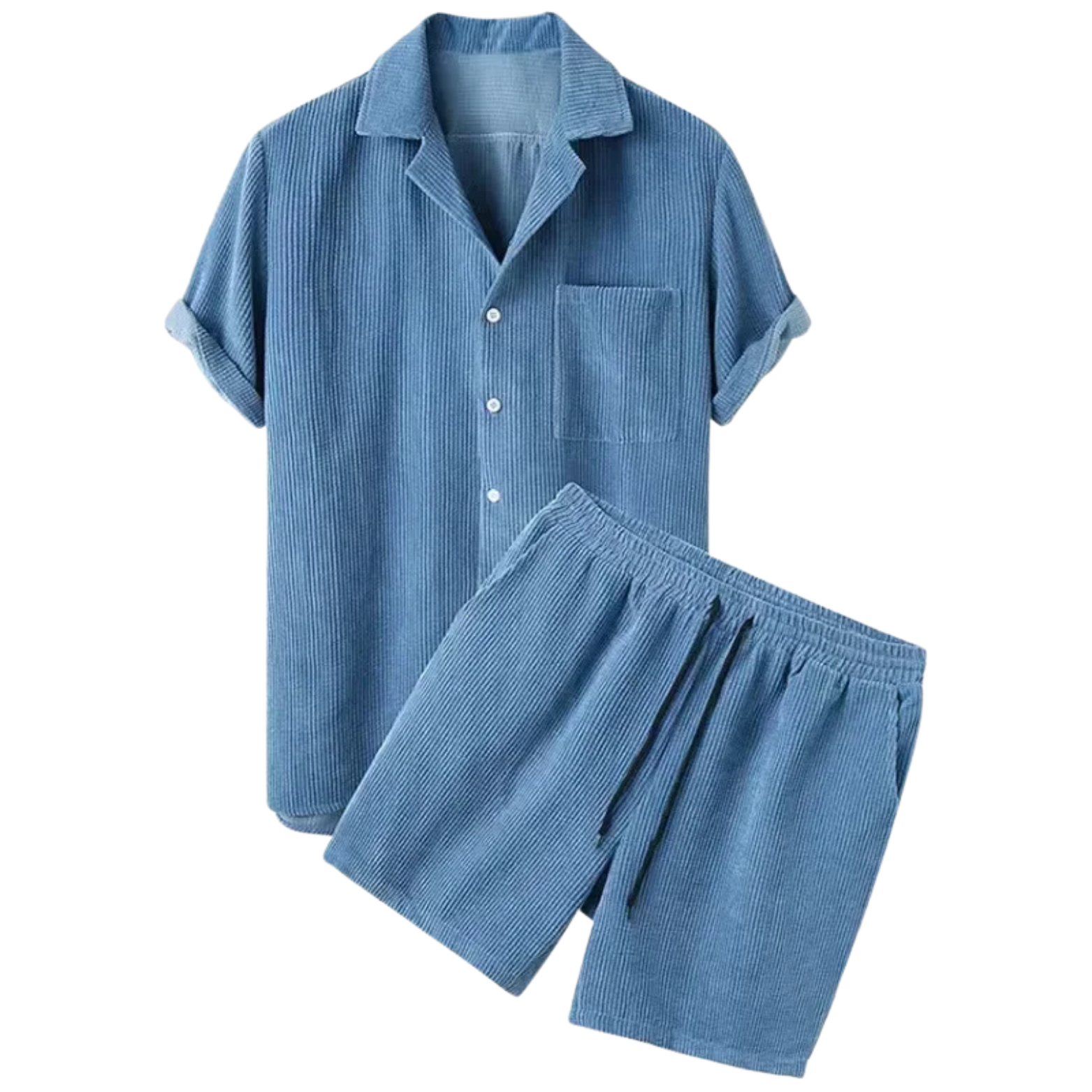 Men's Casual Corduroy Set