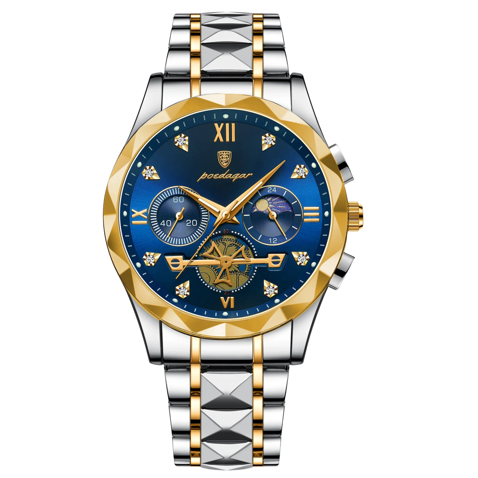 Reloj Clásico de Acero Inoxidable