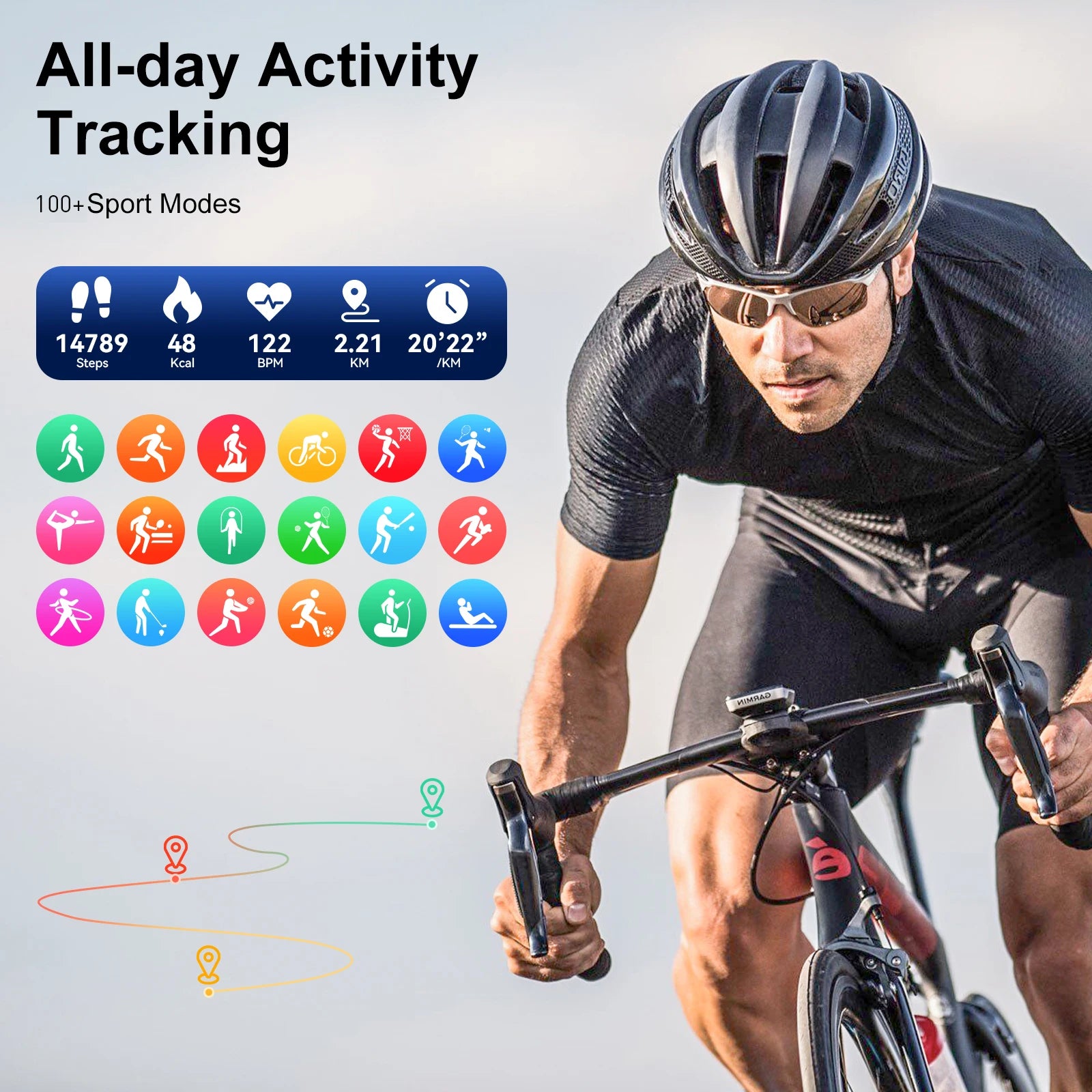 Karchilor Smartwatch for Men – Bluetooth Call IP68 Fitness - The Crew