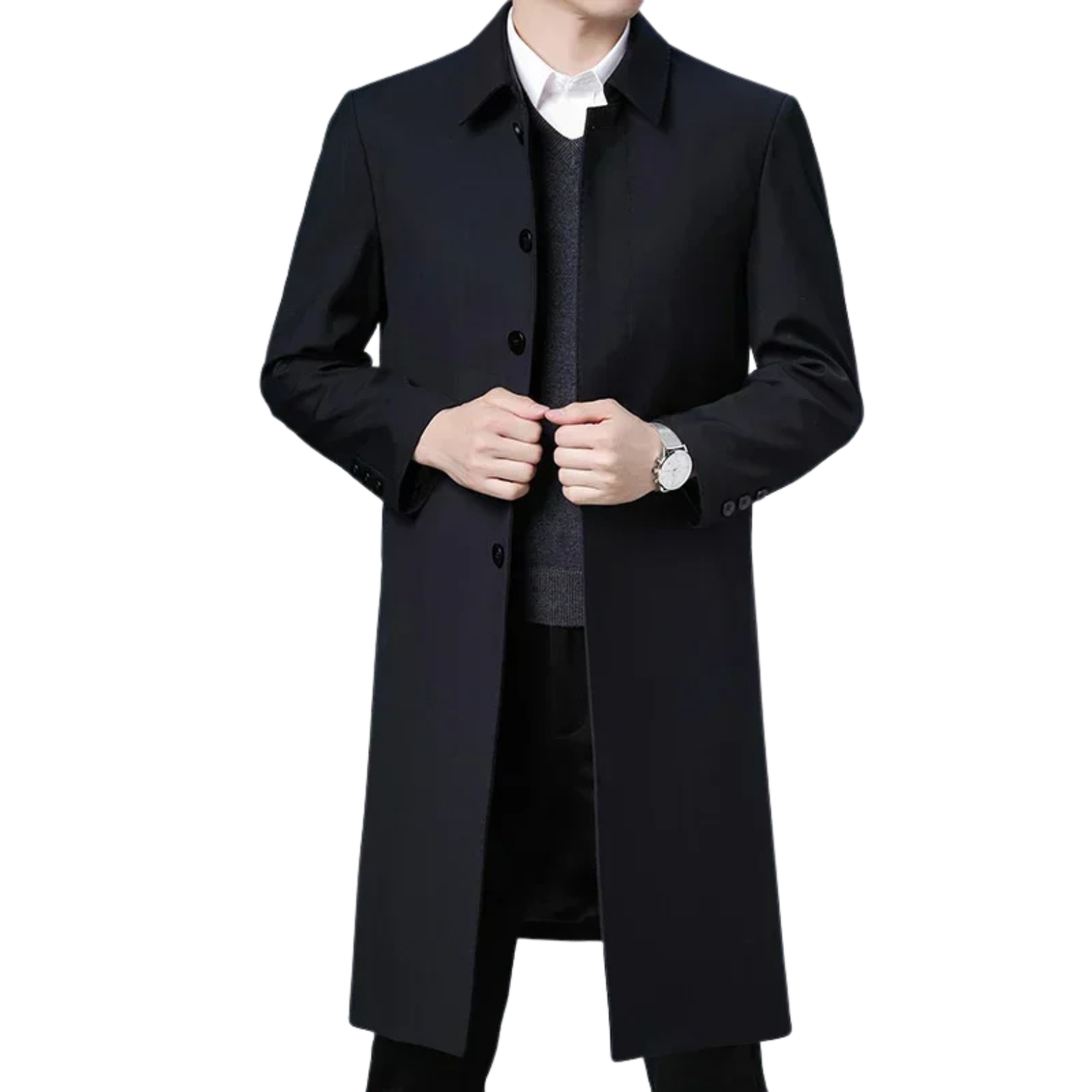 Casual Winter Trench Coat