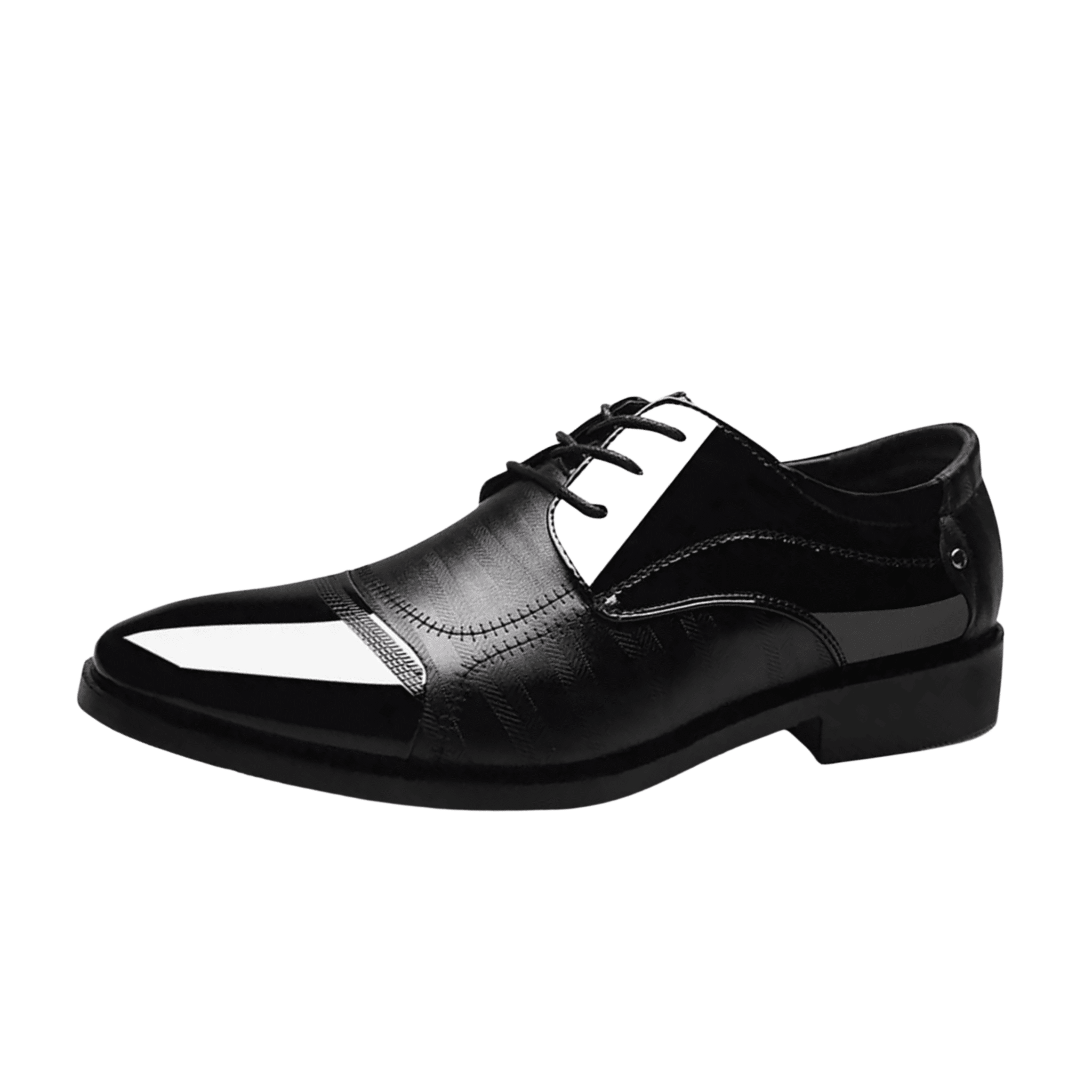 Men’s Luxury Patent Leather Oxfords – High - Shine Dress - The Crew