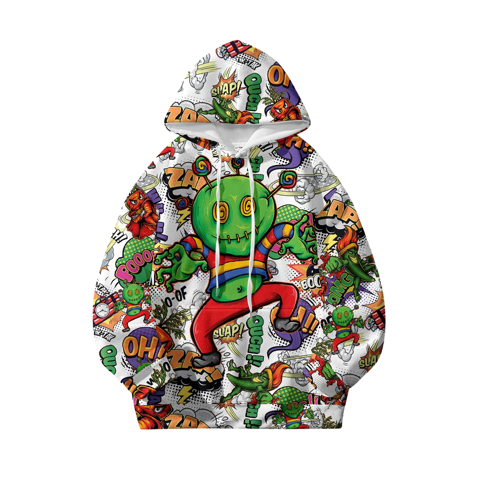 3D Cartoon Oversize Hoodie
