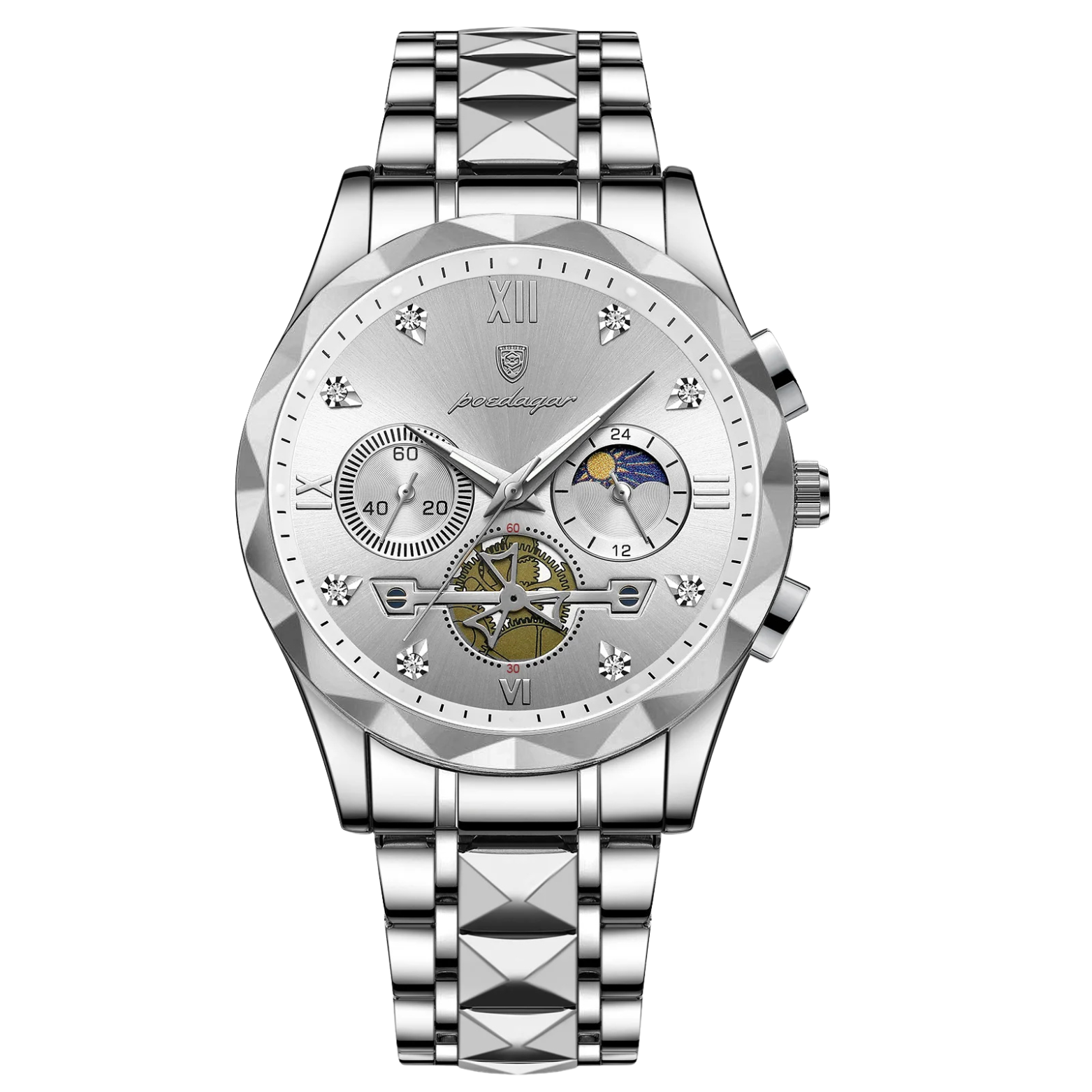 Classic Stainless Steel Watch