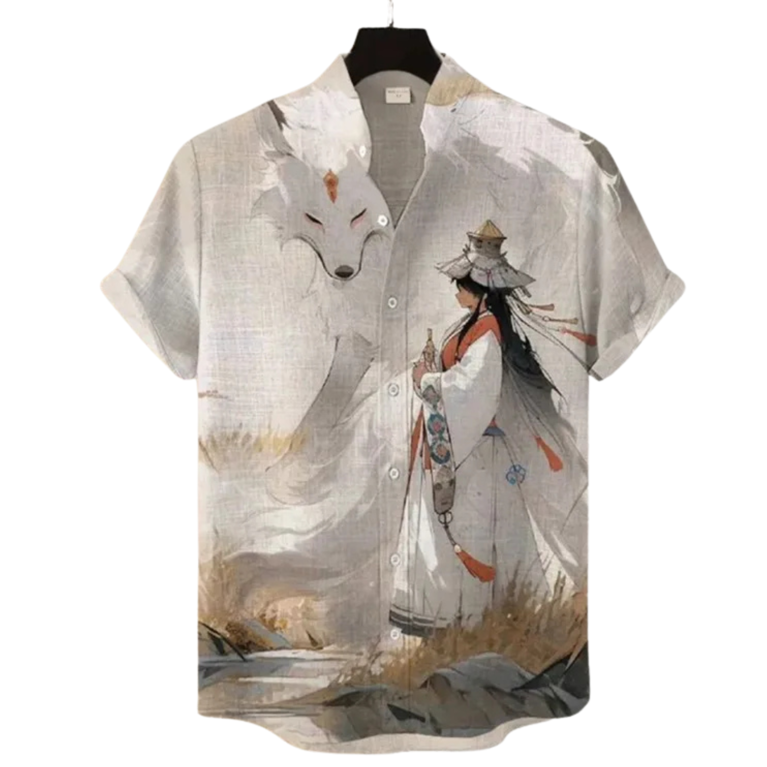 Japanese Style Graphic Shirt
