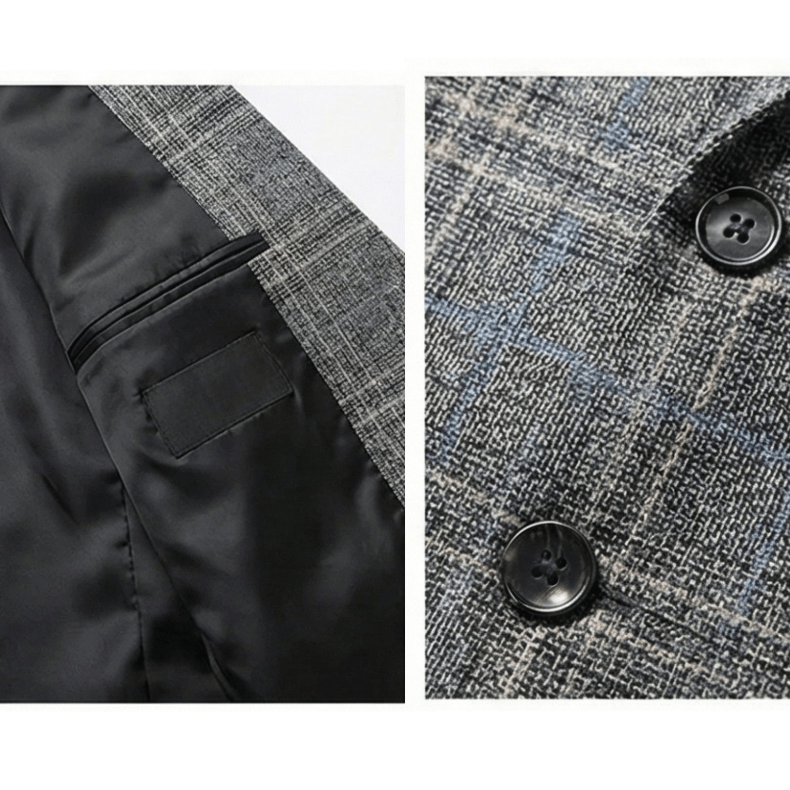 Men’s Slim Fit V - Neck Casual Blazer – The Crew - The Crew