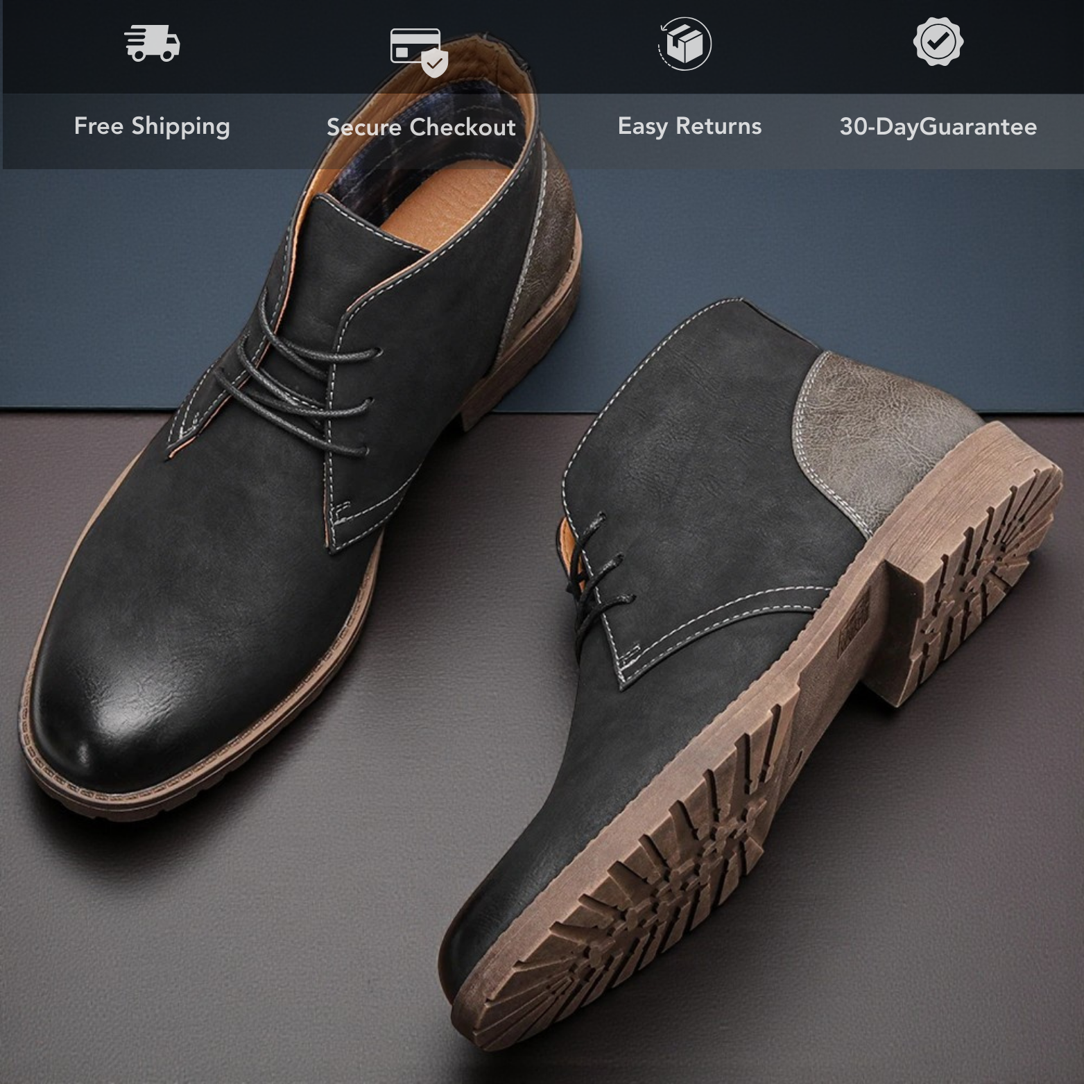 Retro Desert Ankle Boots