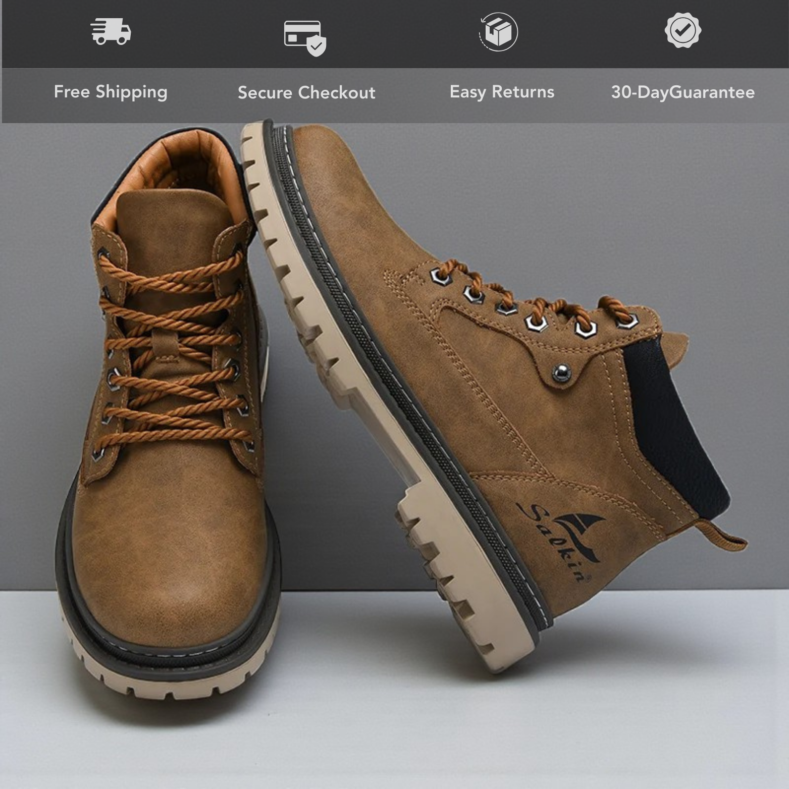 Handmade Outdoor Leather Boots