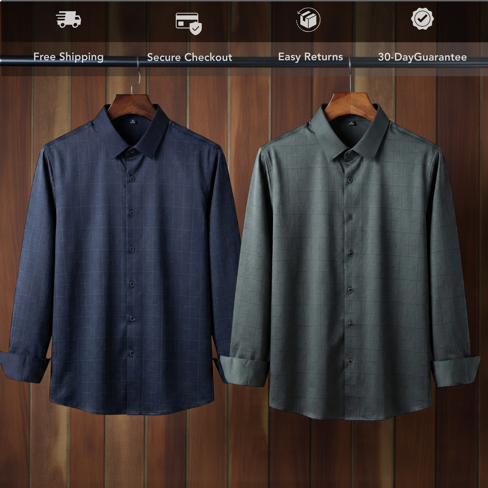 Luxury Mulberry Silk Plaid Shirt