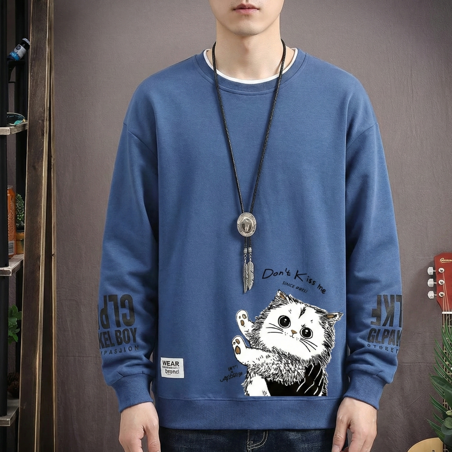 Don't Kiss Me Cat Tee