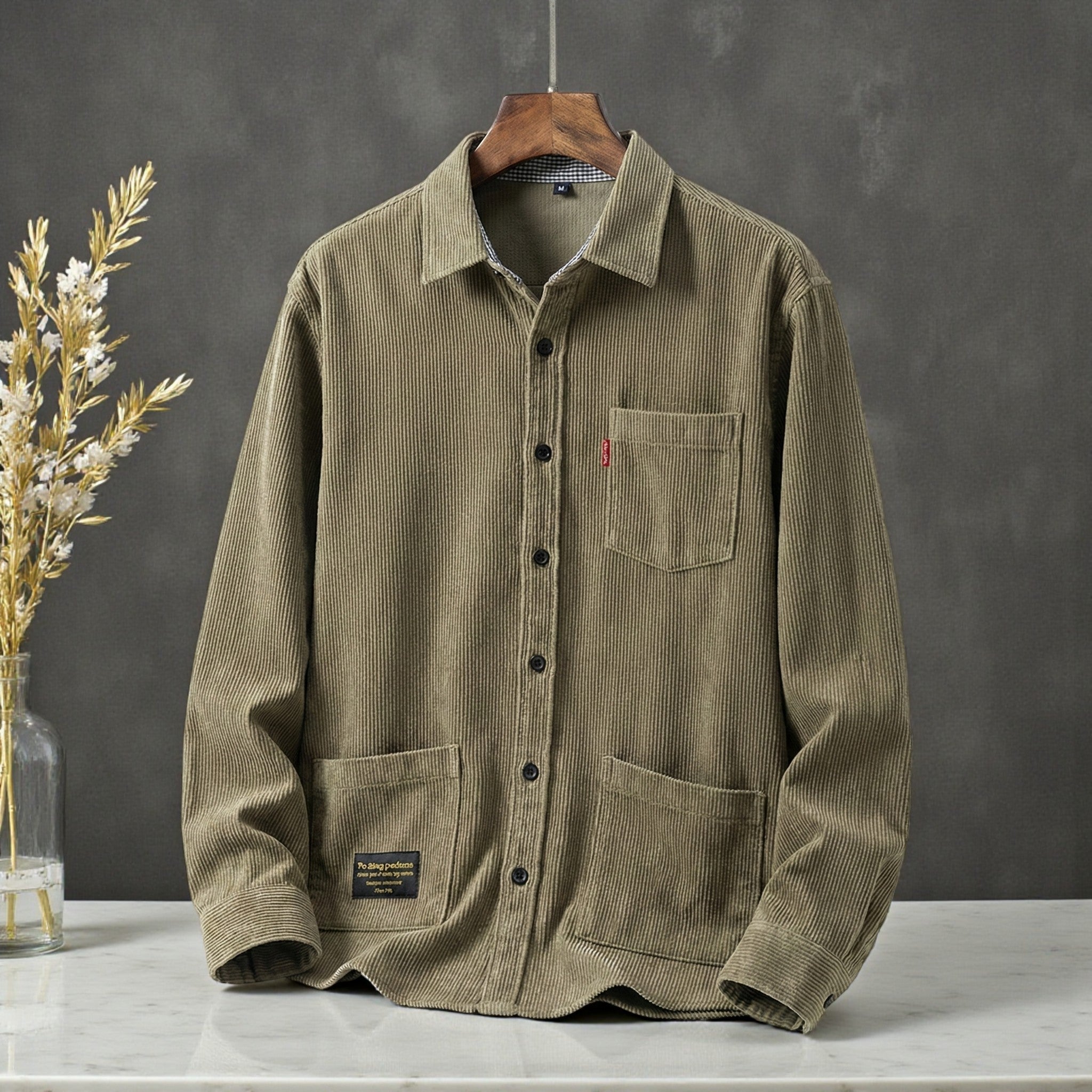 Corduroy Urban Workwear Shirt
