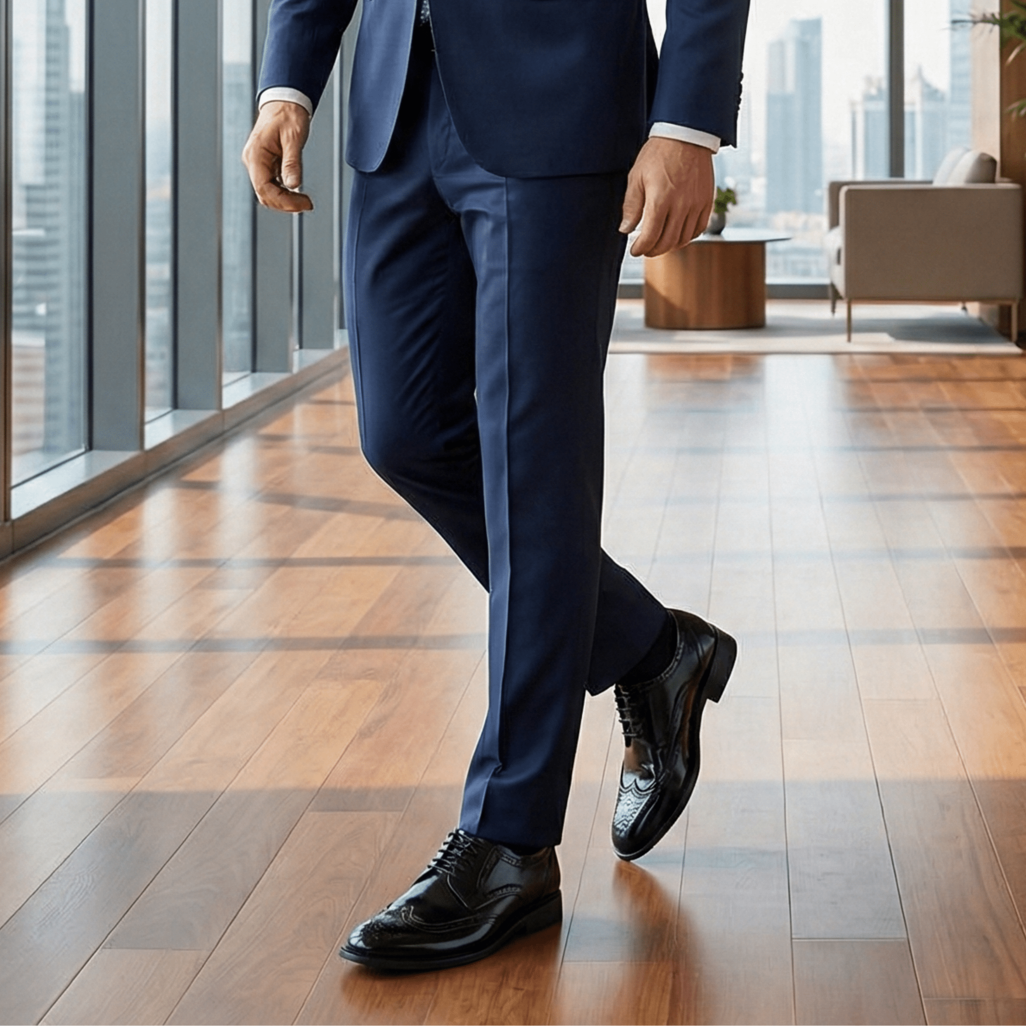 Men’s Full - Grain Leather Dress Shoes – Premium Formal - The Crew