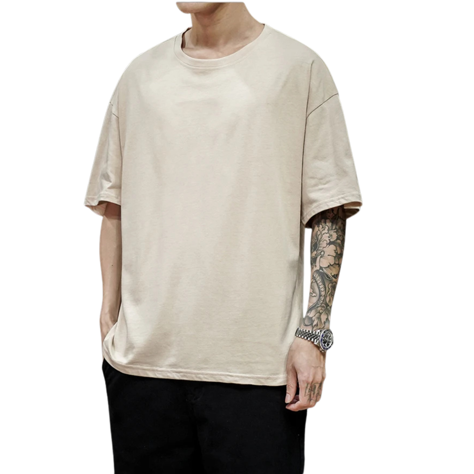 Men's Oversized Hip Hop T-shirt
