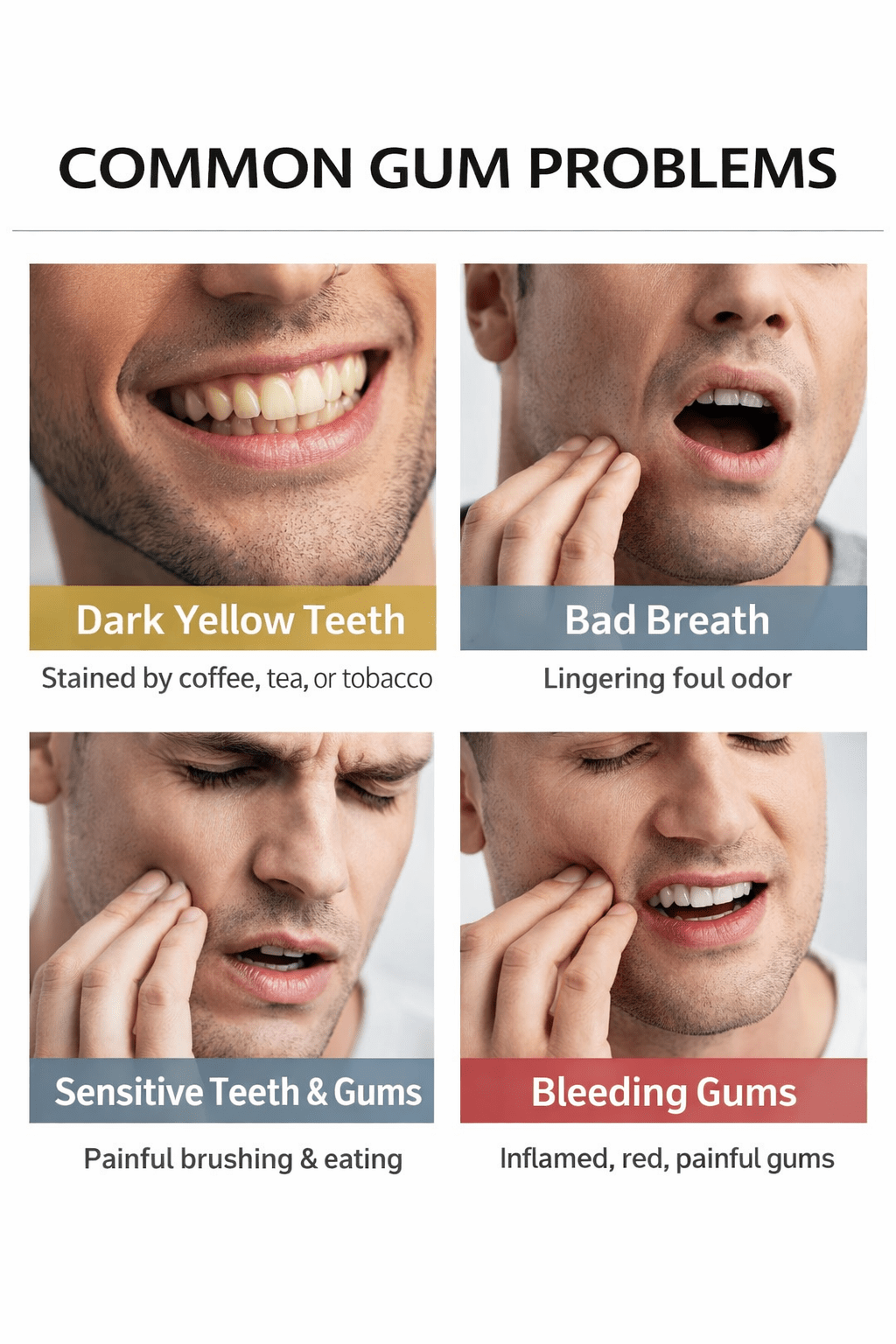 Bamboo Charcoal Black Toothpaste Deep Clean Mint 100g - The Crew