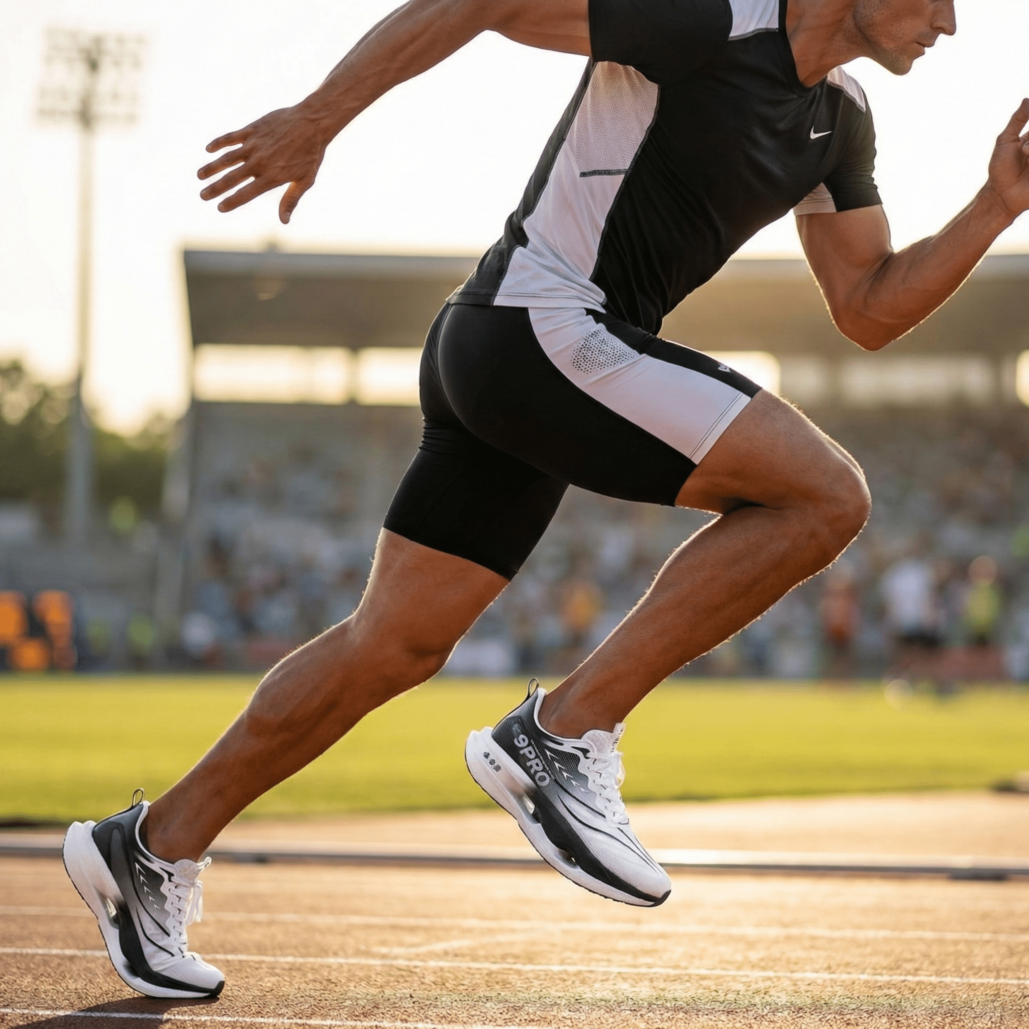 Men’s Carbon Plate Running Sneakers – High - Performance Shoes - The Crew