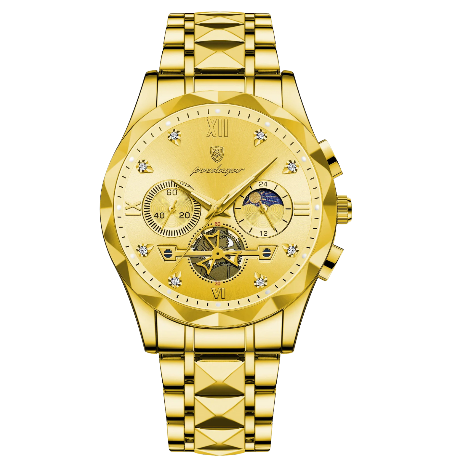 Reloj Clásico de Acero Inoxidable