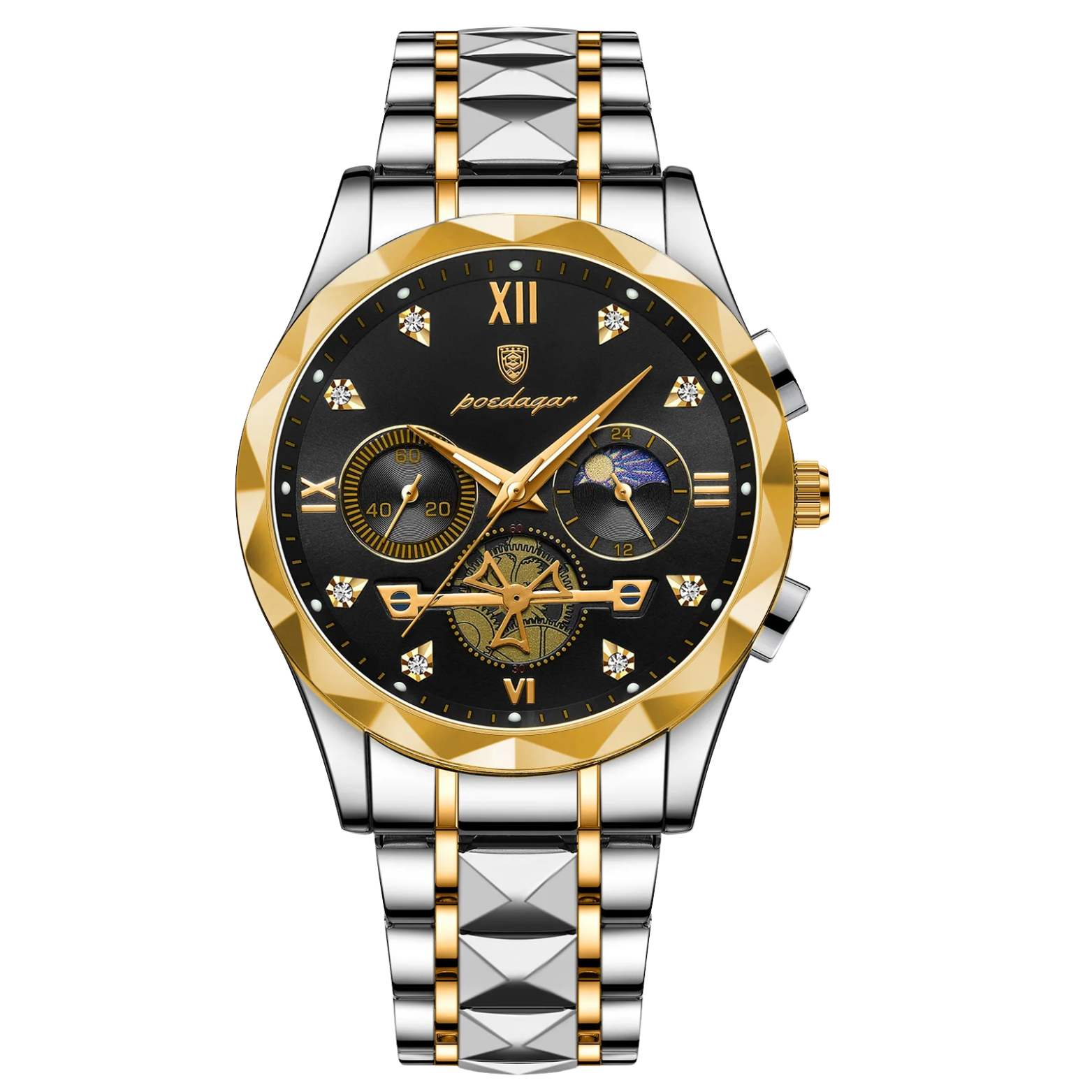 Reloj Clásico de Acero Inoxidable