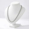 Stainless steel Cuban link chain necklace display – The Crew