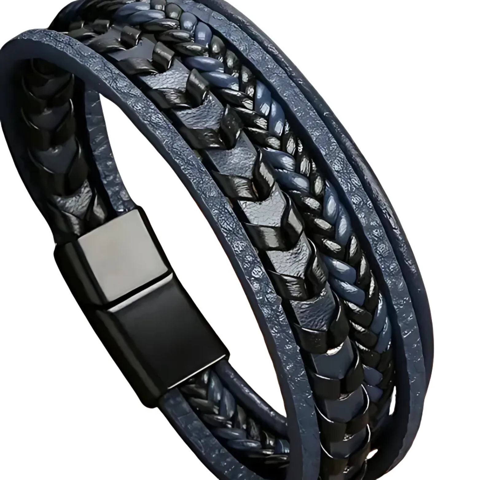 Classic woven leather bracelet