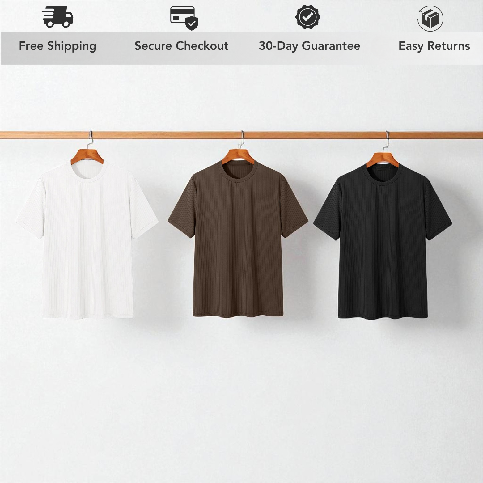 Lightweight Minimalist Style T-Shirt
