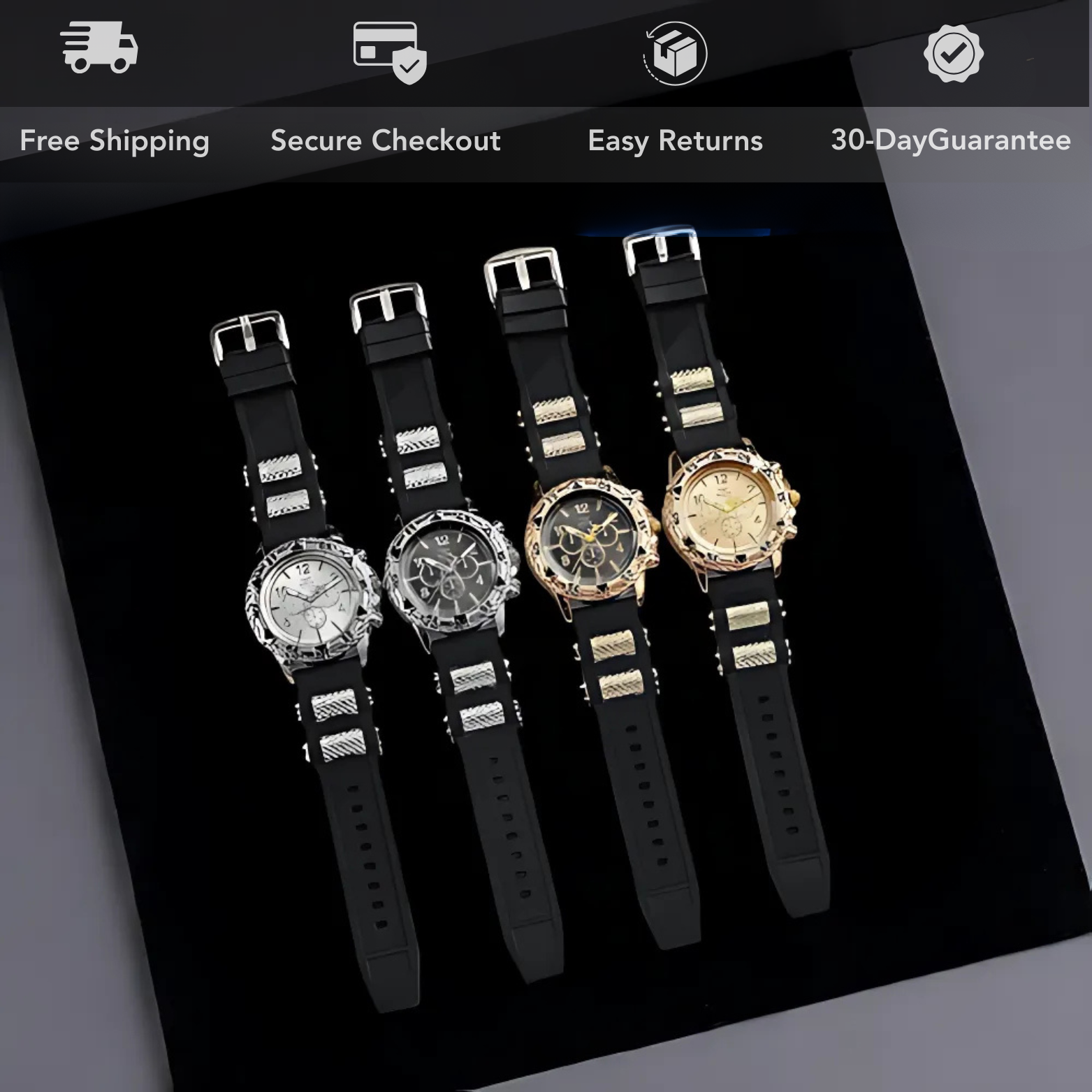 Casual Silicone Watch
