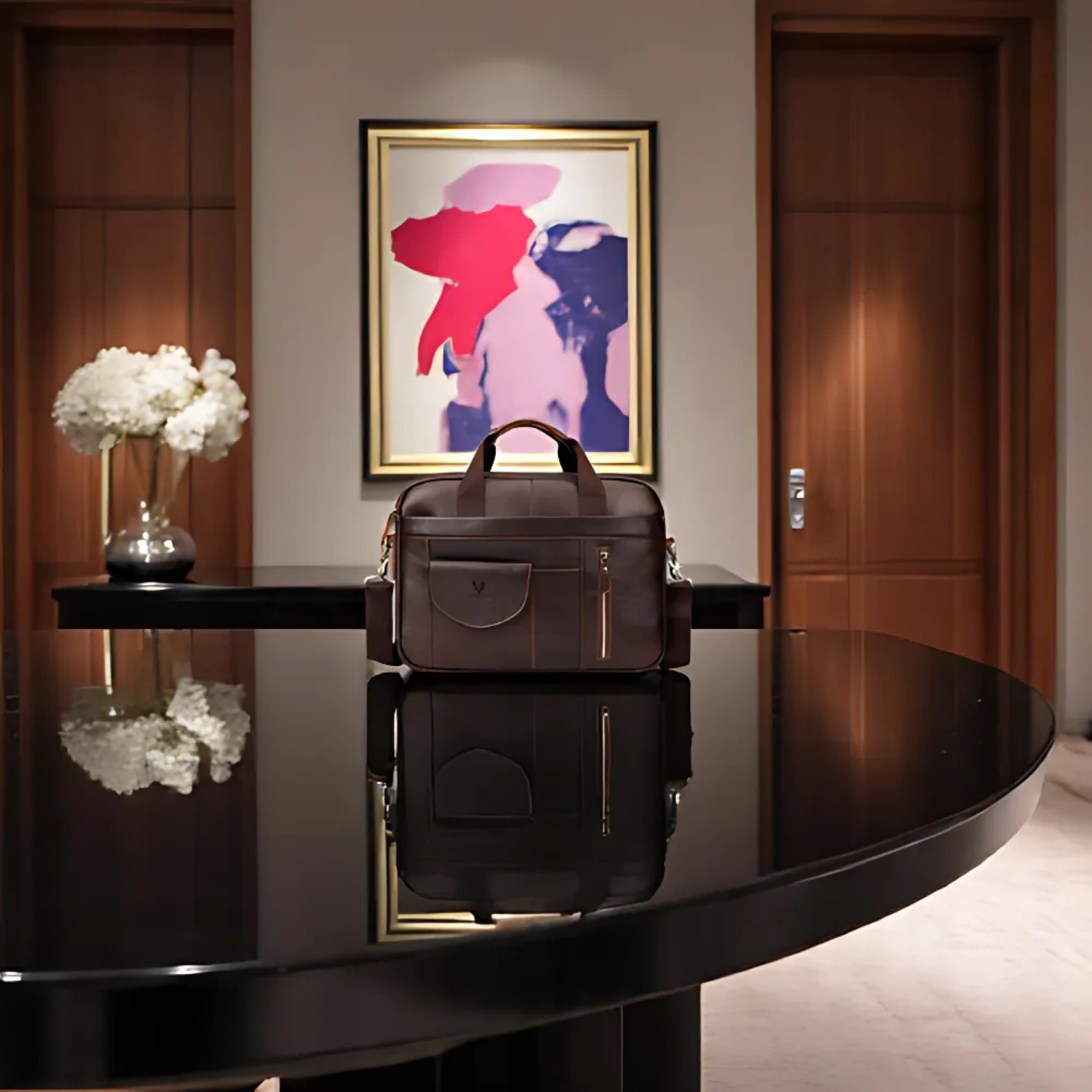 Executive Leather Briefcase