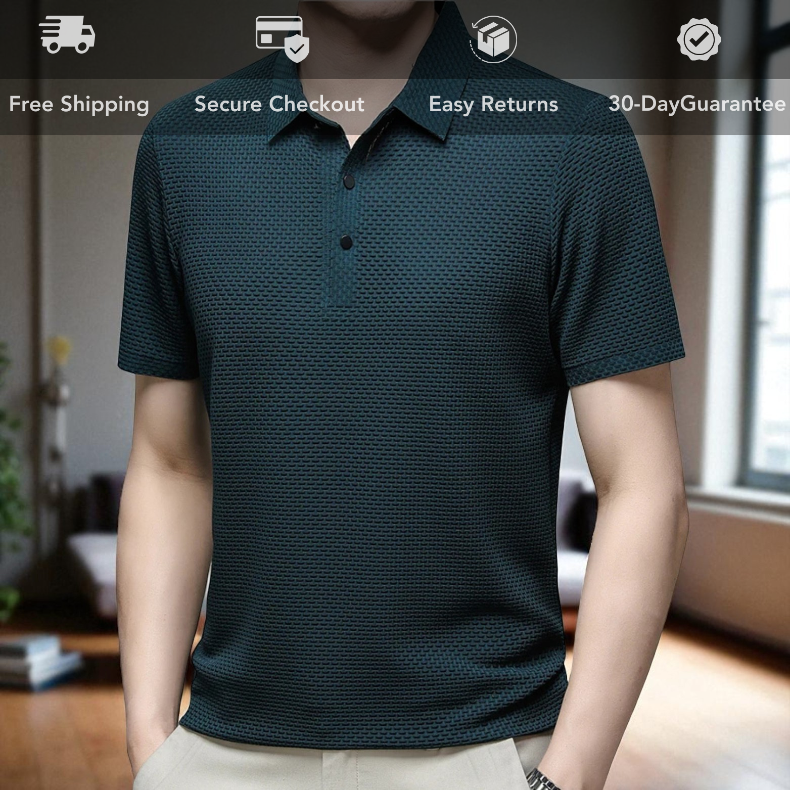 Solid Color Polo