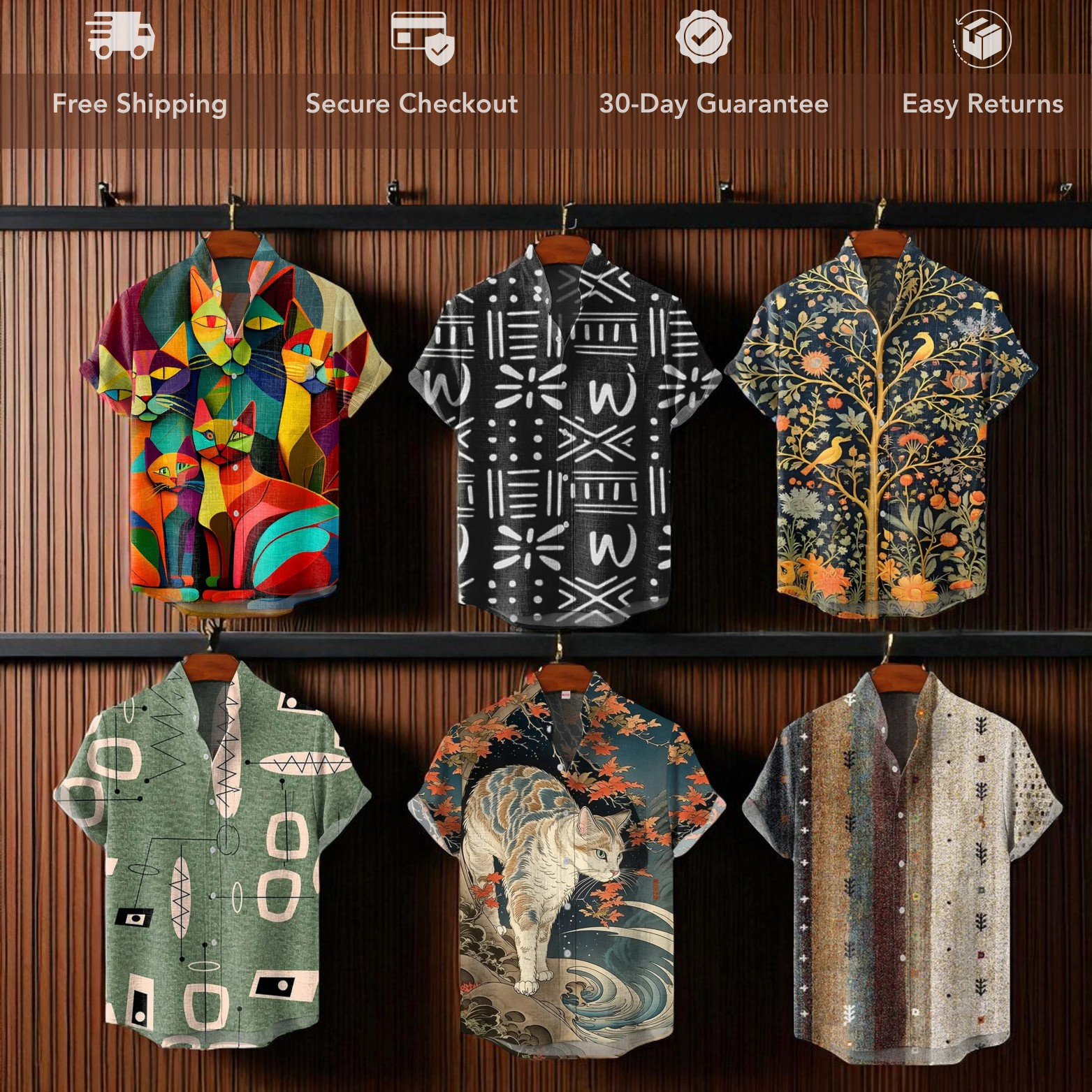 Men's 3D Hawaiian Shirt
