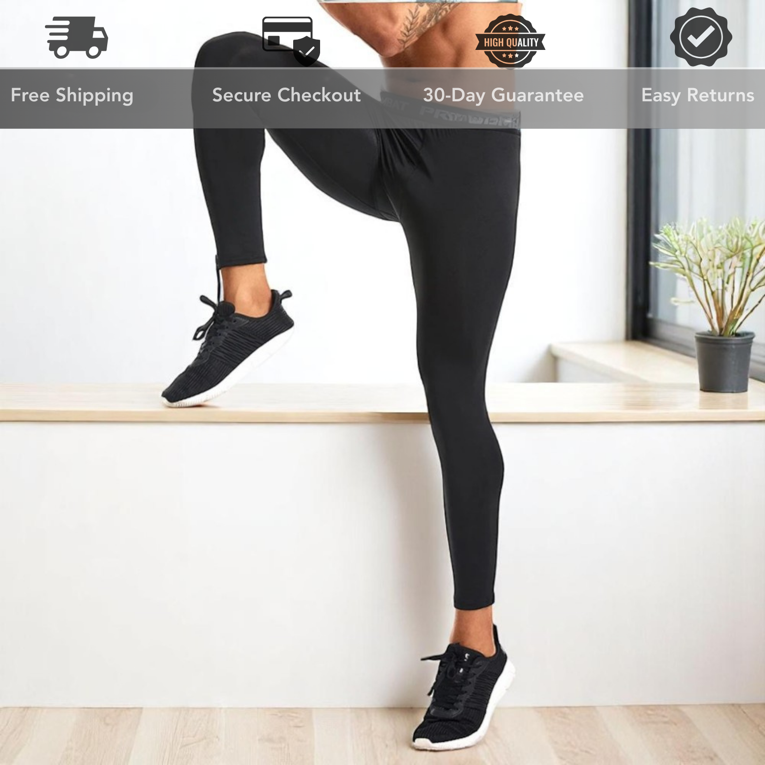 Men's Compression Sports Tights