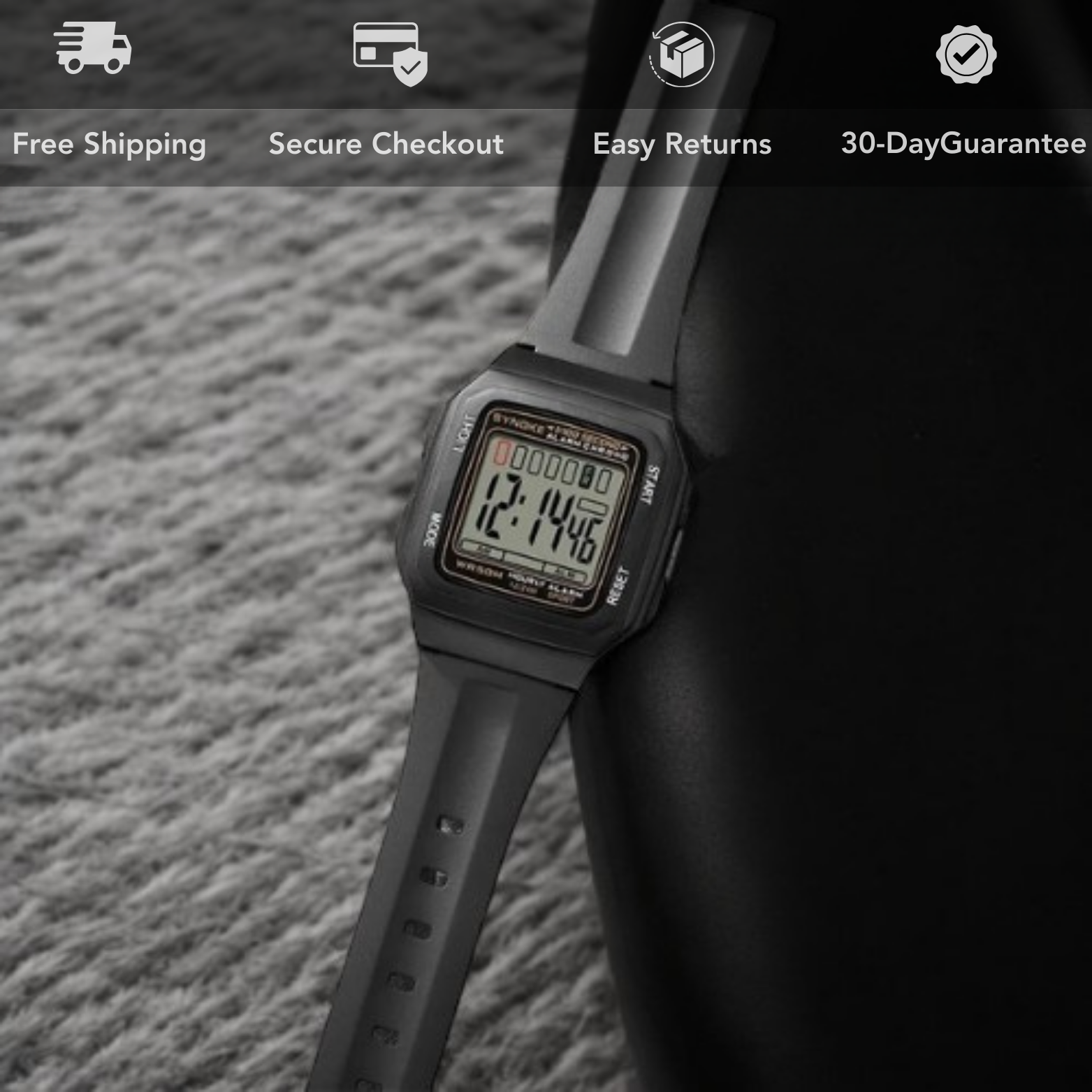 Retro Sports Watch