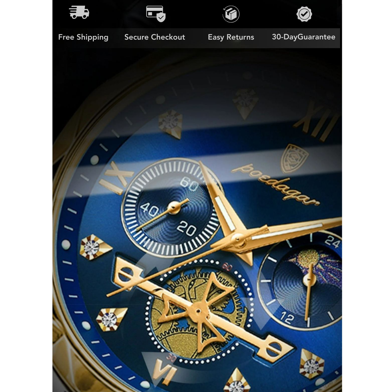 Classic Stainless Steel Watch