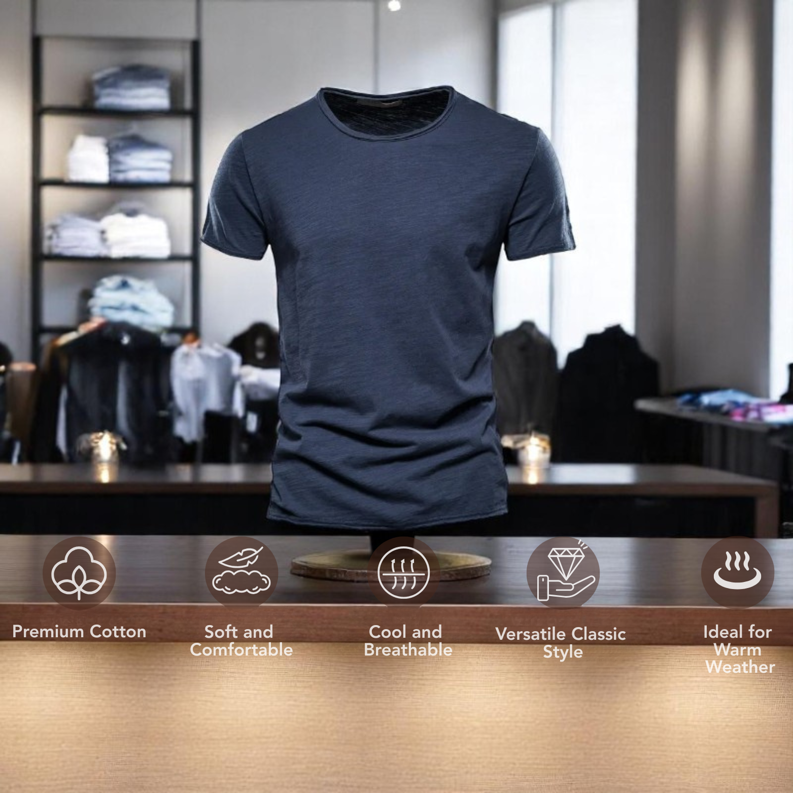 Soft Cotton T-Shirt