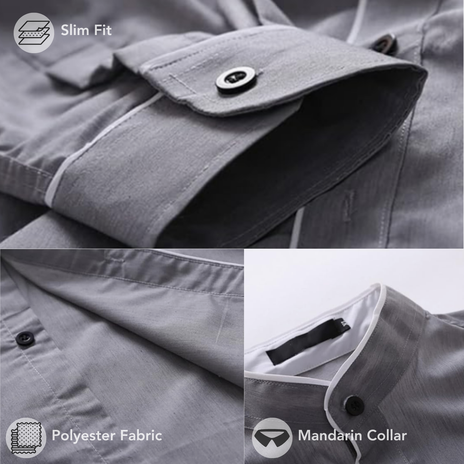 Men's Simple Slim Fit Shirt