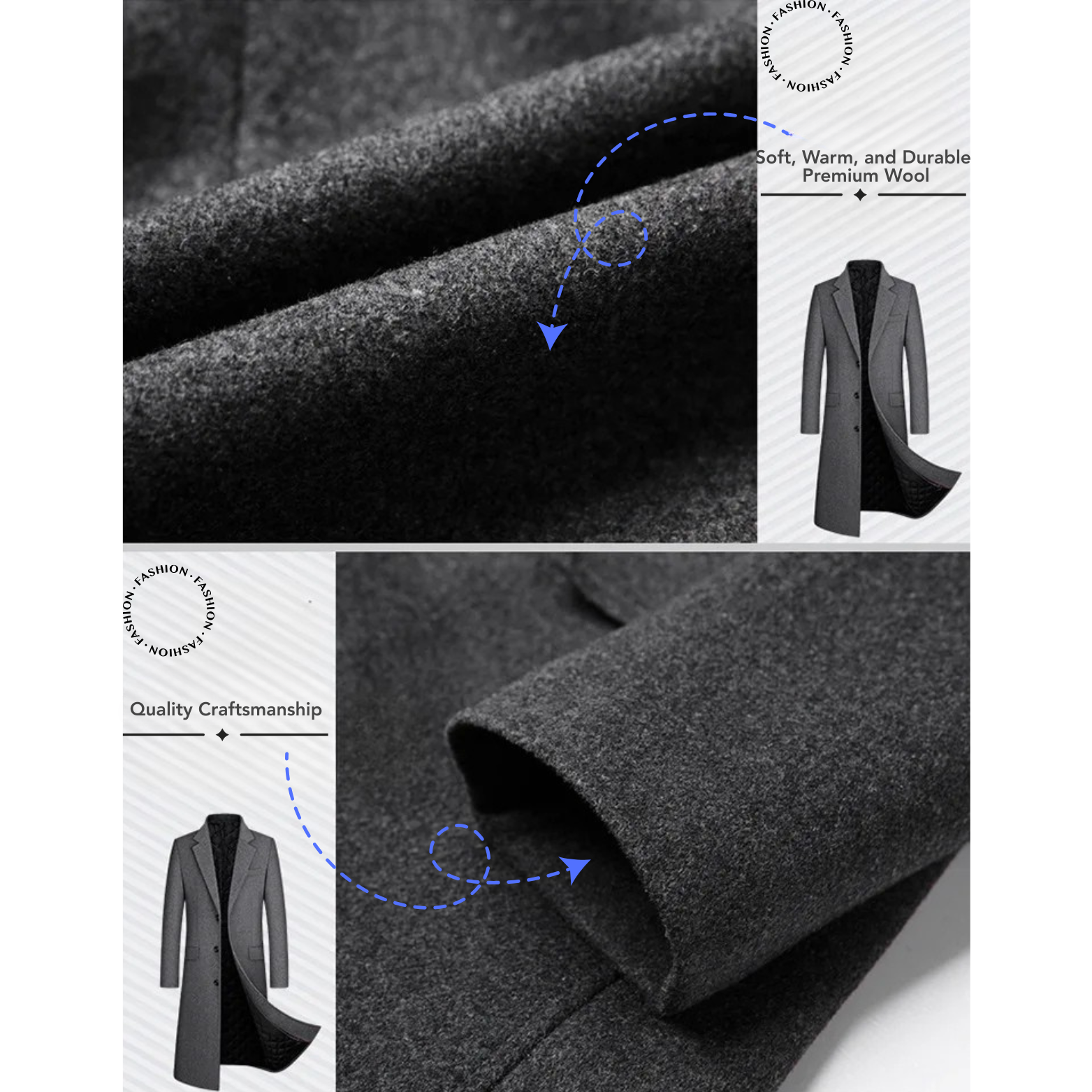 Wool Trench Coat
