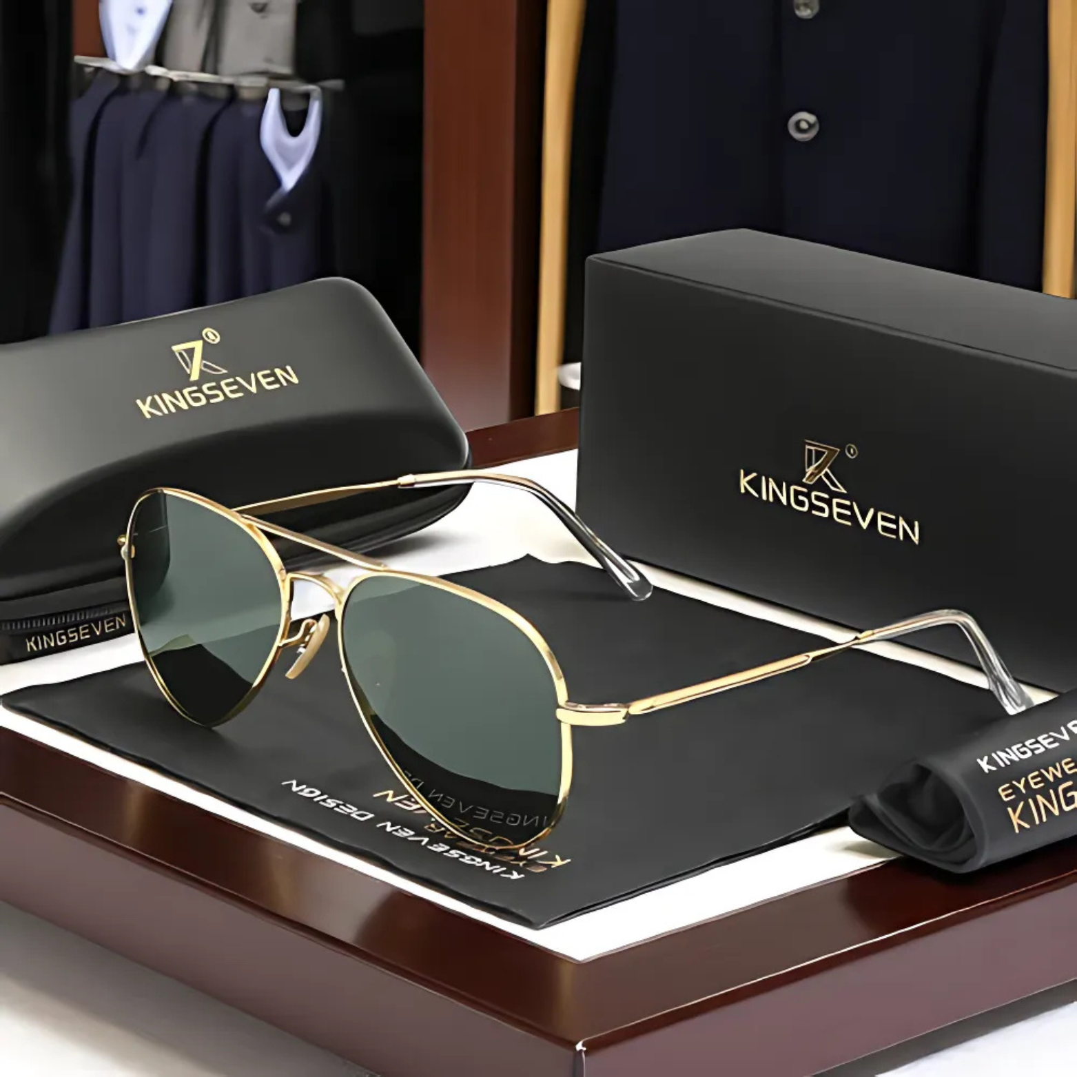 KINGSEVEN UV400 Pilot Lenses