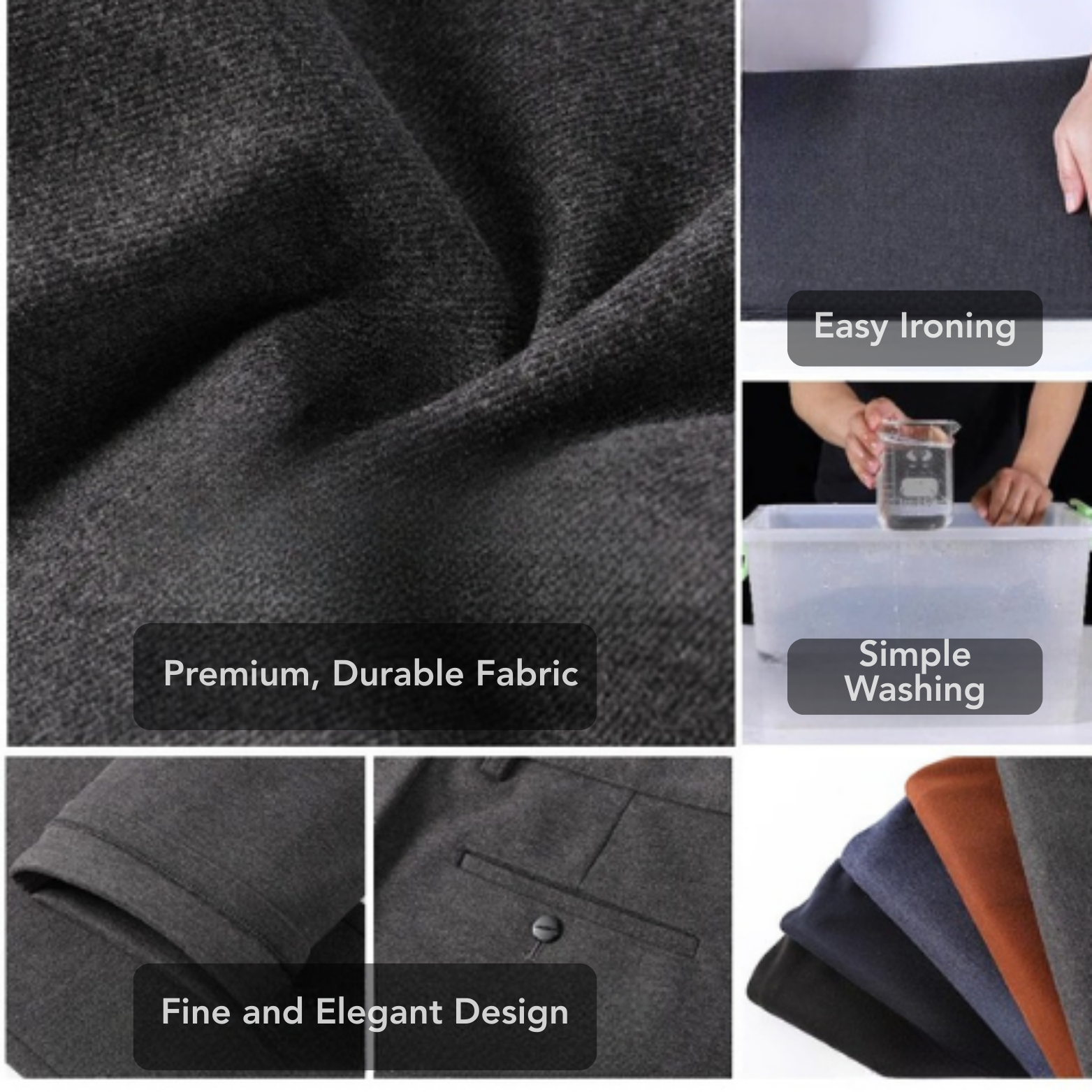 Thermal wool pants
