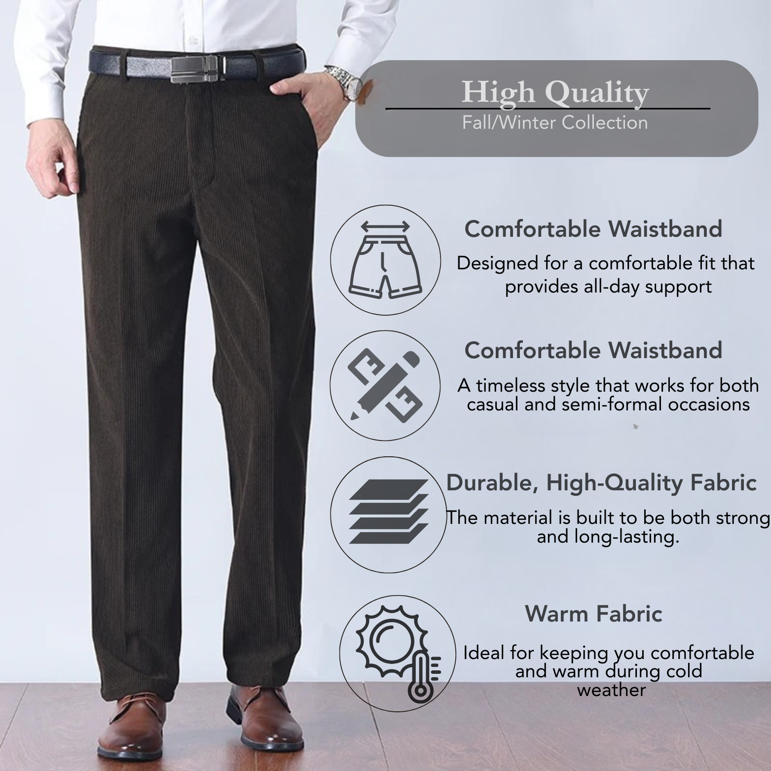 Soft Corduroy Pants
